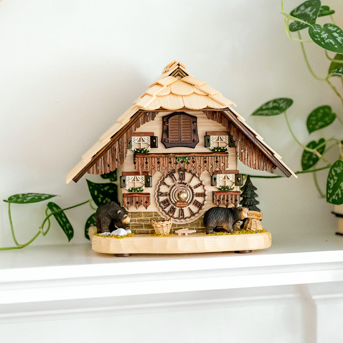 Trenkle Bendorf Bear Tabletop Cuckoo Clock - view 2