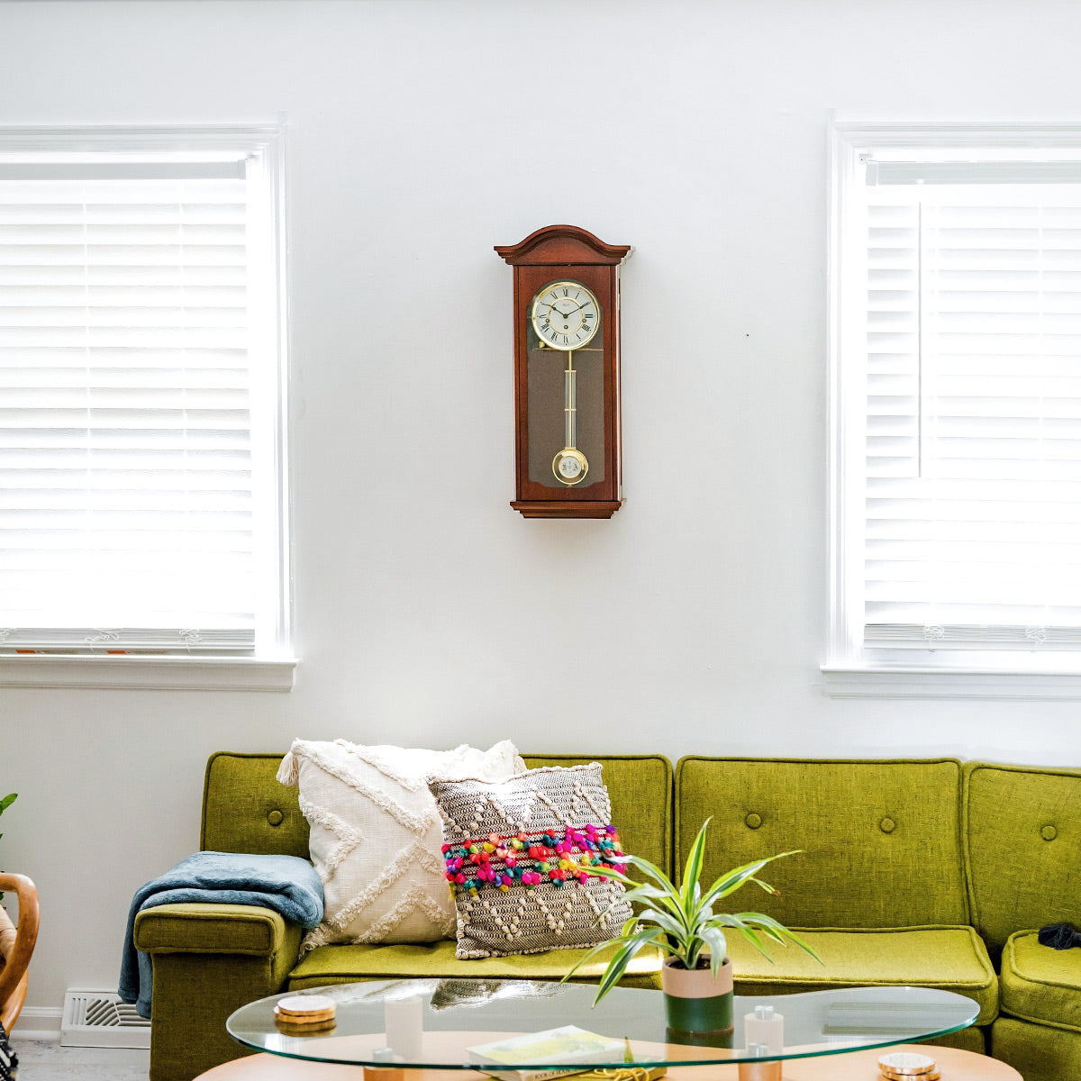 Hermle Brooke Regulator Wall Clock