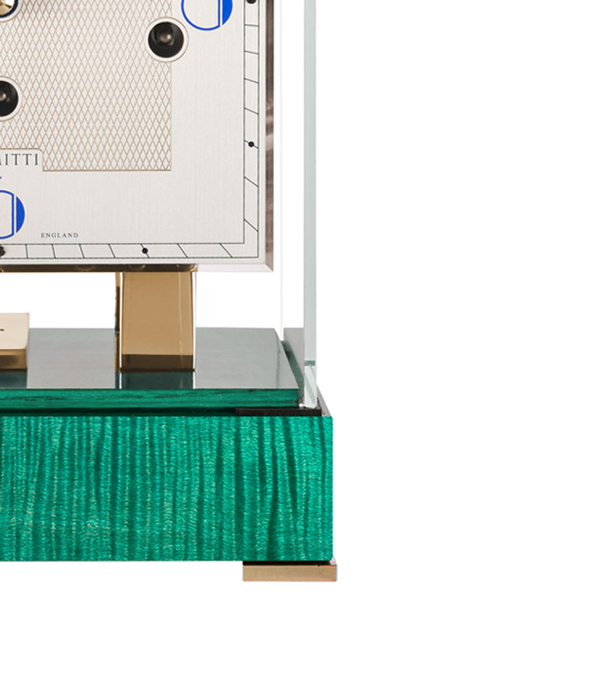 Comitti The Stratford – Green Curly Maple & Brass – product view 3