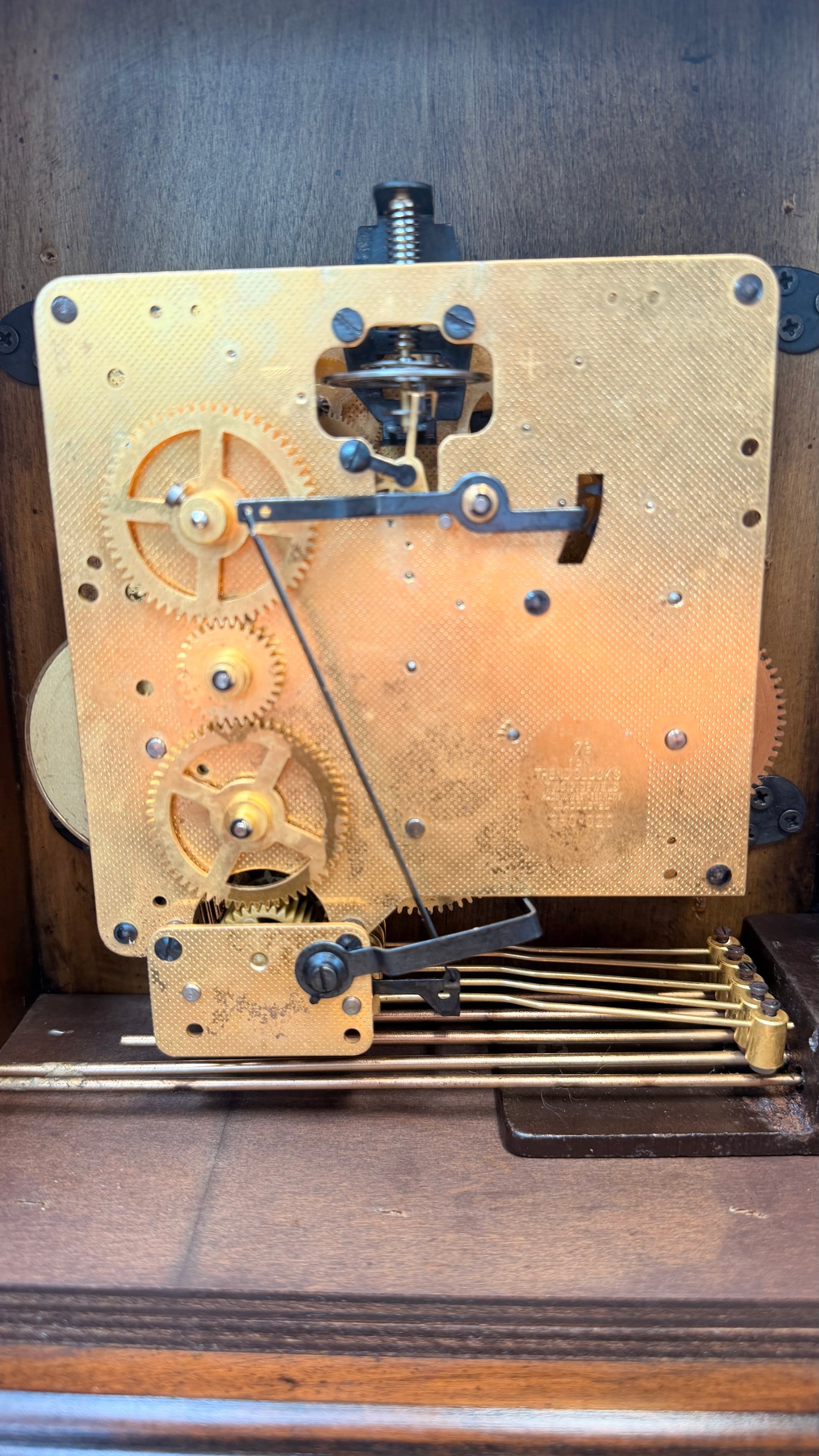 Trend Clocks by Sligh Westminster Chime Bracket Clock – German Mechanical Movement – Serviced & Working