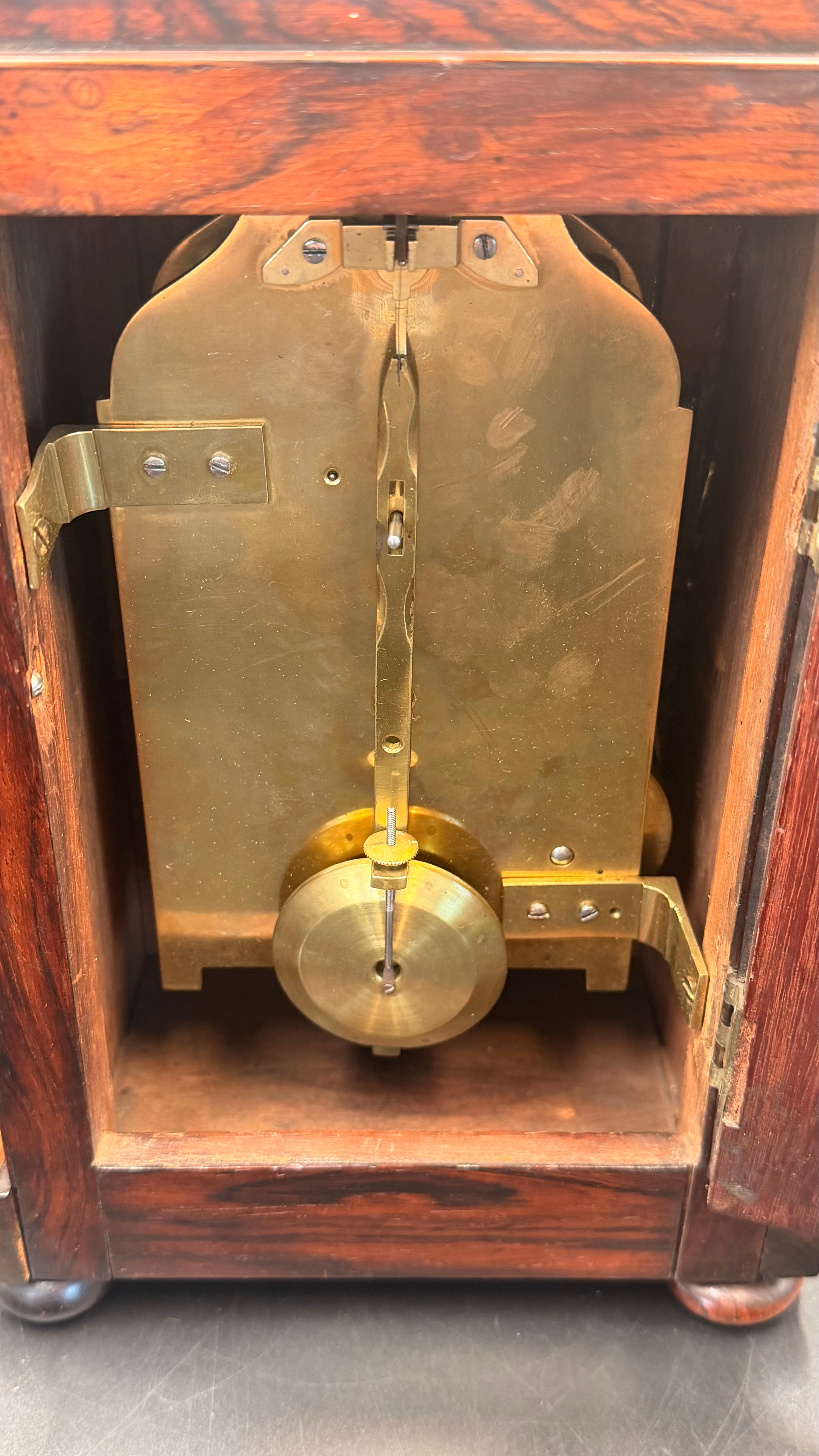 Thomas Cox Savory London Fusee Bracket Clock c.1870 | 47 Cornhill | Time Only | Original Key