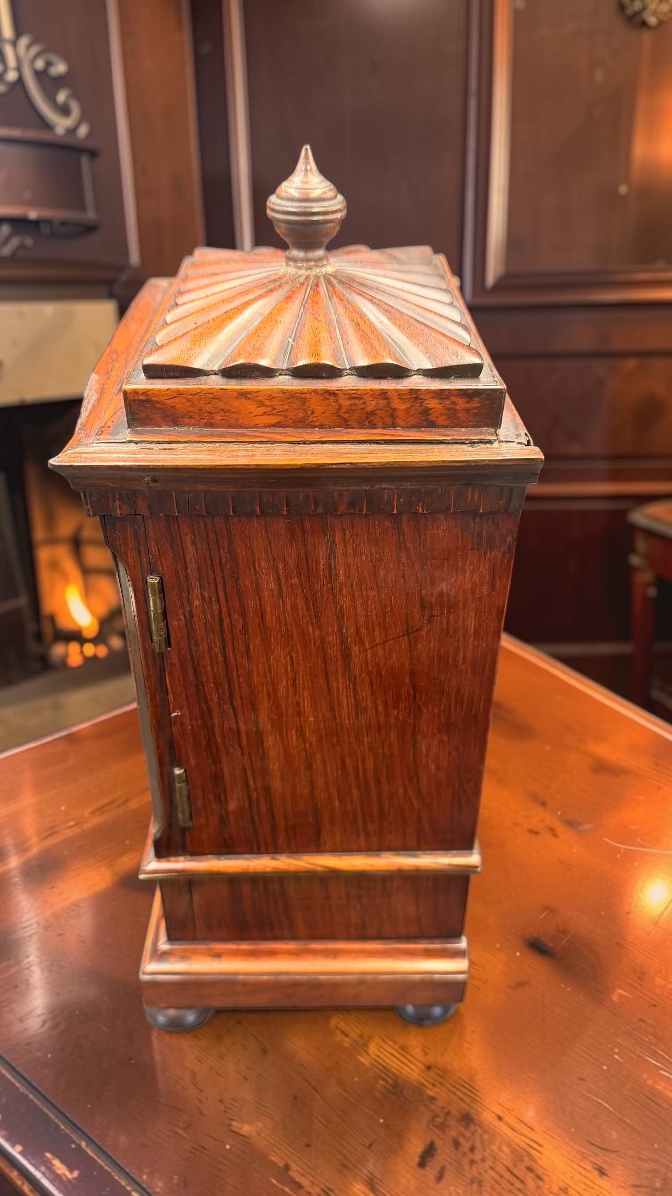 Thomas Cox Savory London Fusee Bracket Clock c.1870 | 47 Cornhill | Time Only | Original Key
