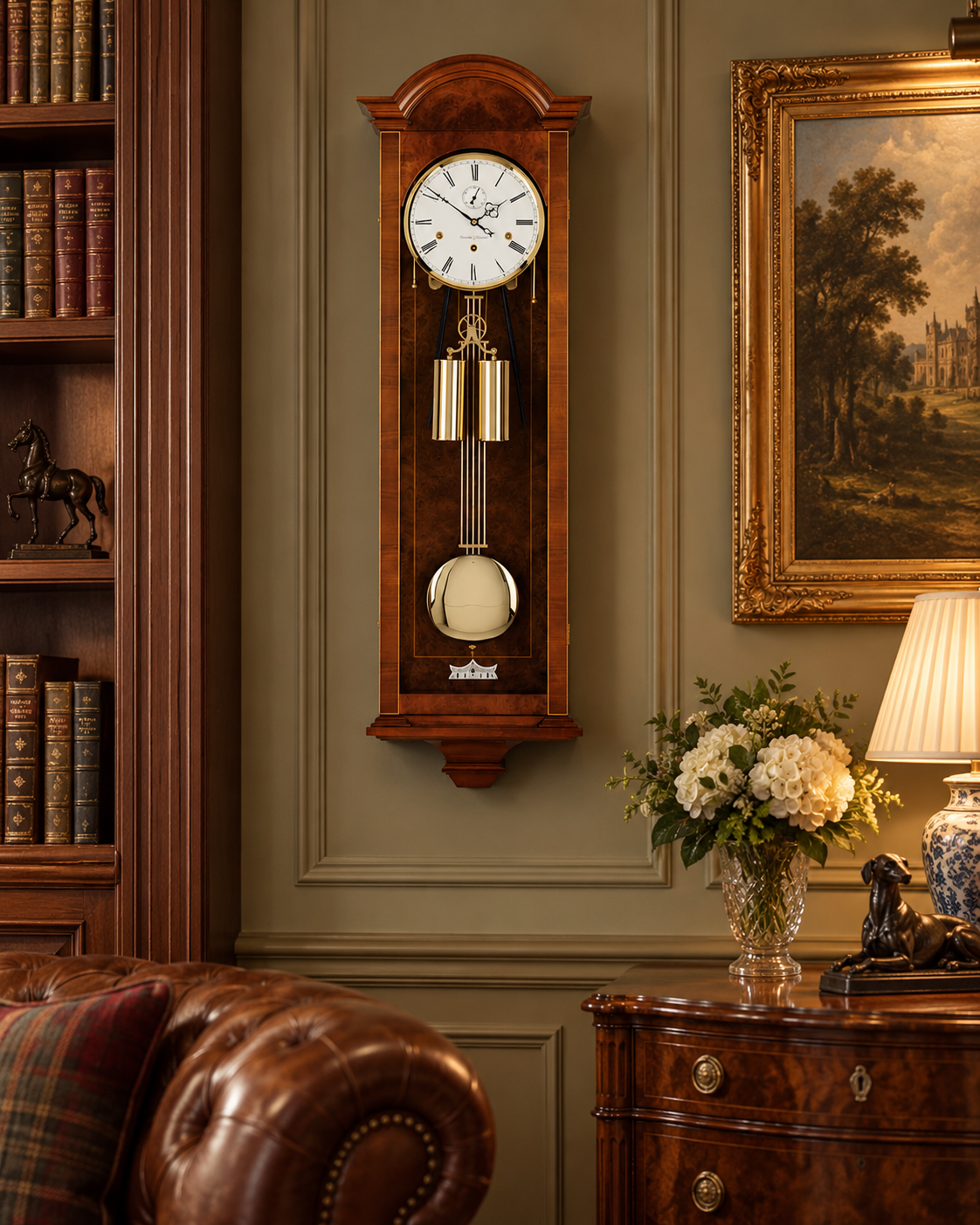 The Canterbury Regulator – Burr Walnut