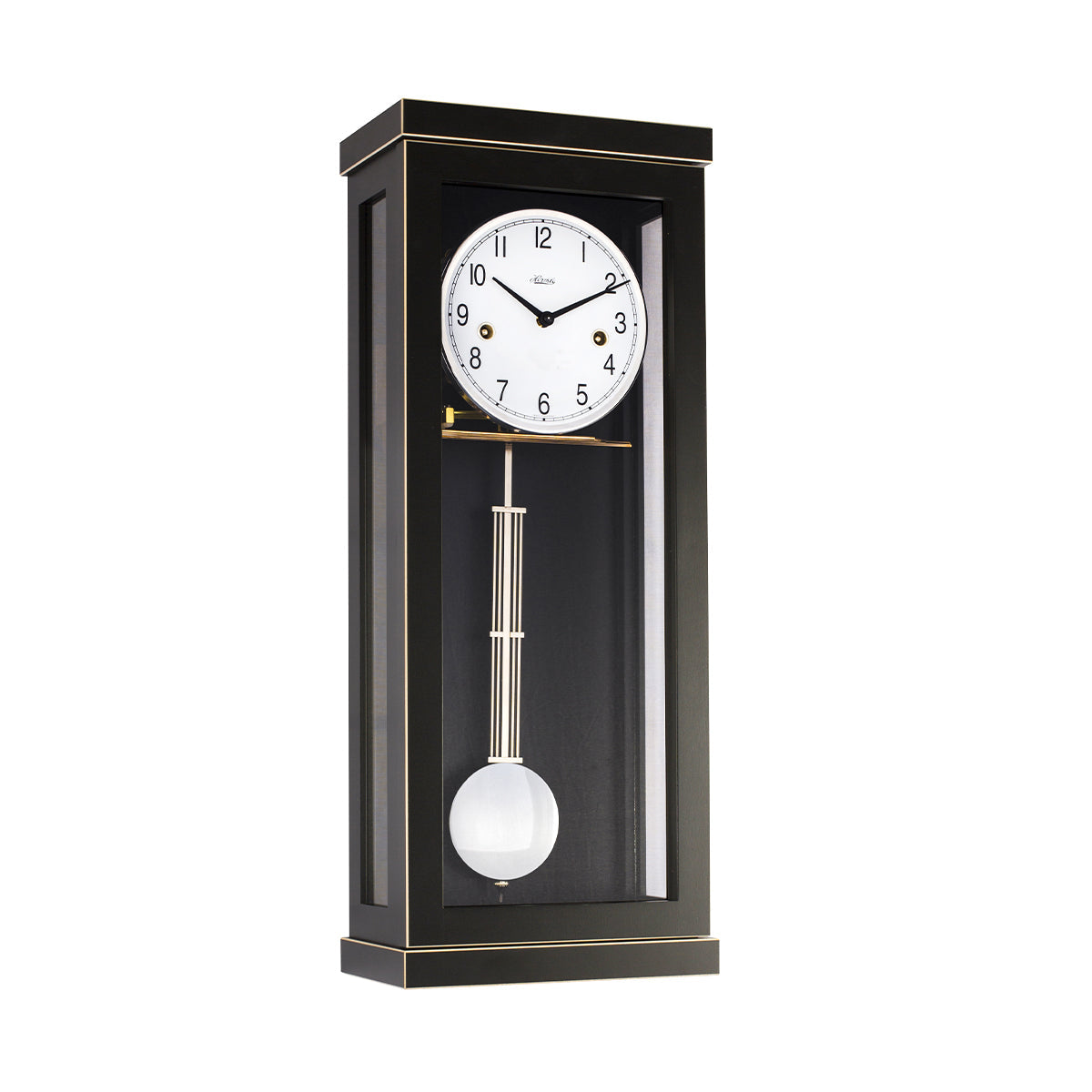 Hermle Regulator Wall Clock Mechanical - Carrington
