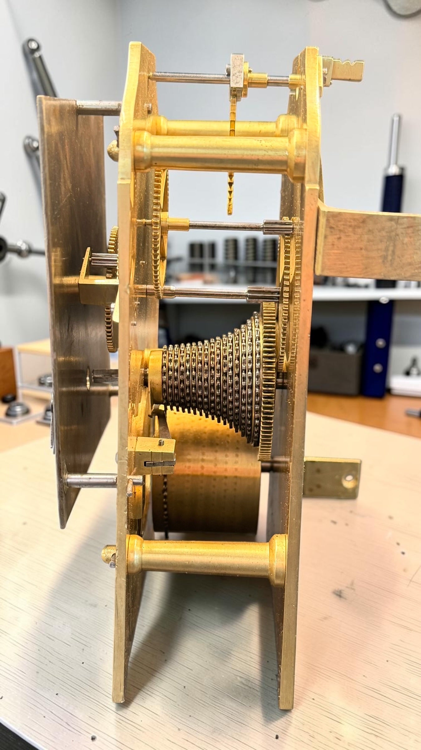 Thomas Cox Savory London Fusee Bracket Clock c.1870 | 47 Cornhill | Time Only | Original Key