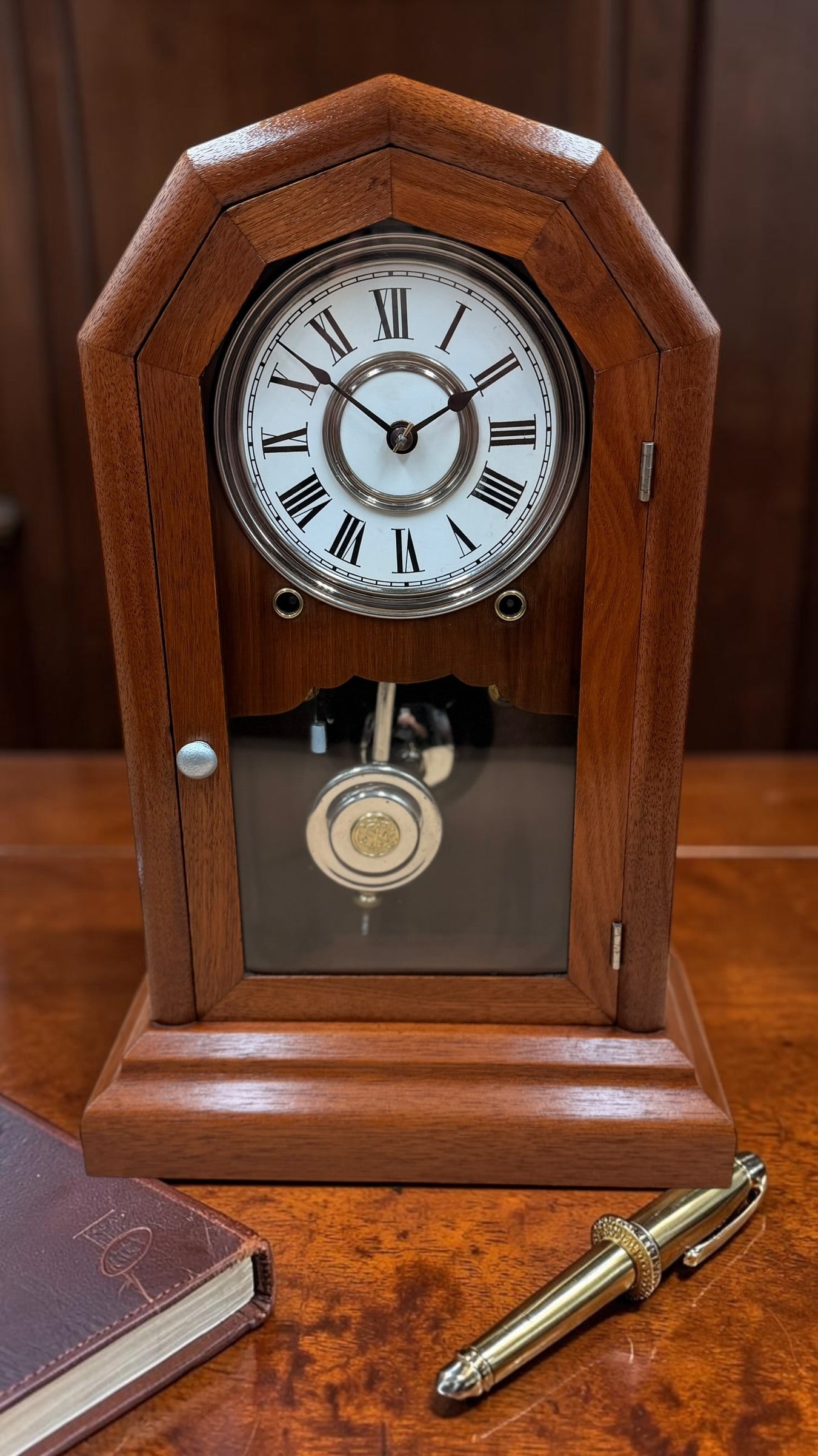 Seth Thomas Nashville Clock – Antique 8-Day Keywind Mantel Clock
