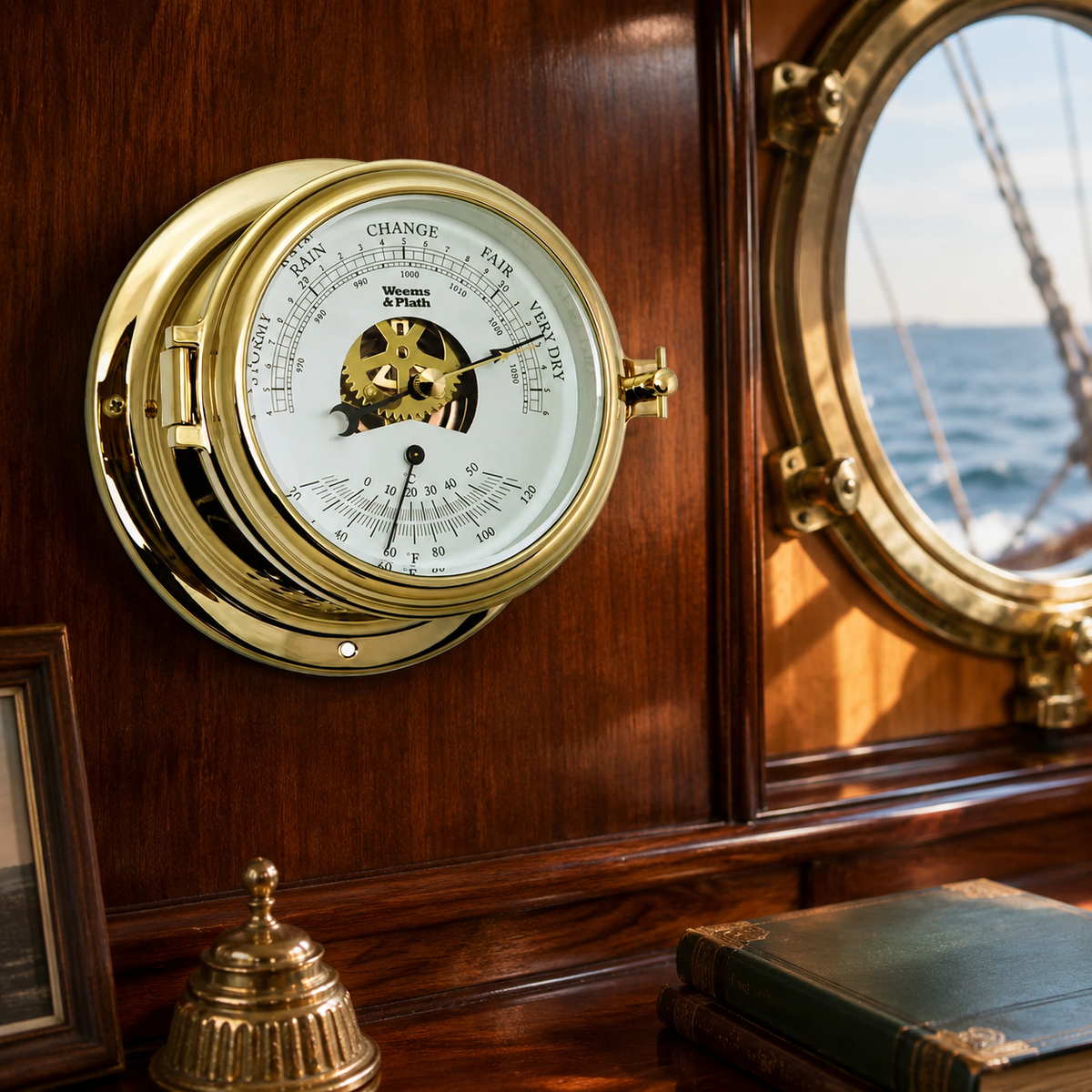 Weems & Plath Endurance II 115 Barometer & Thermometer