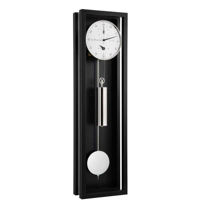 Hermle Emmette 31-day regulator wall clock in black