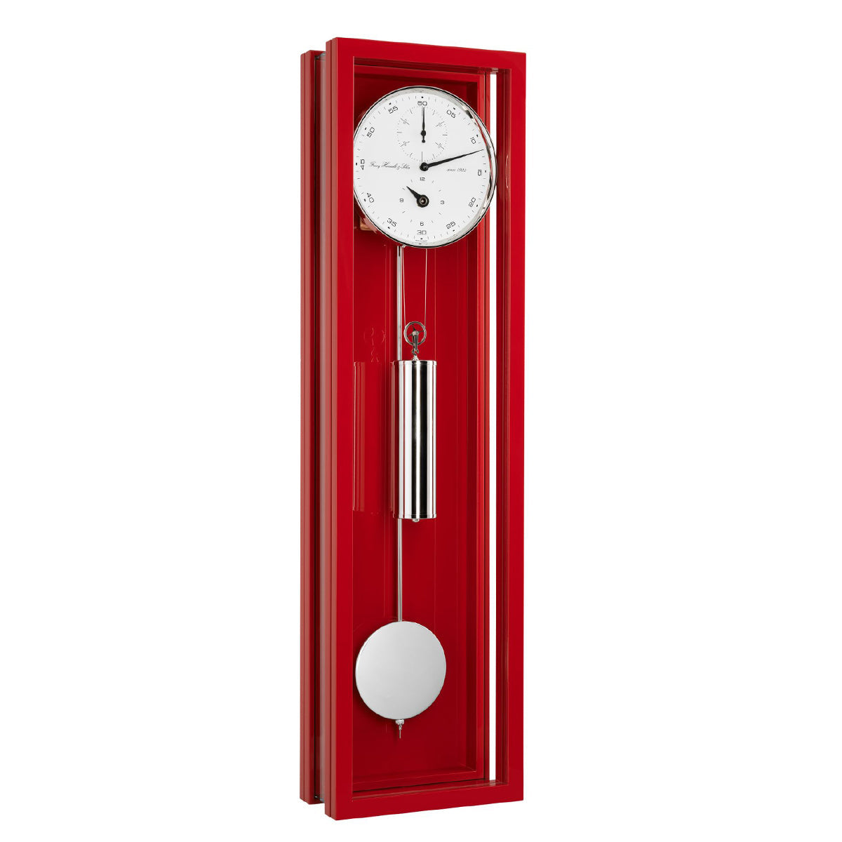 Hermle Emmette 31-Day Mechanical Regulator Wall Clock