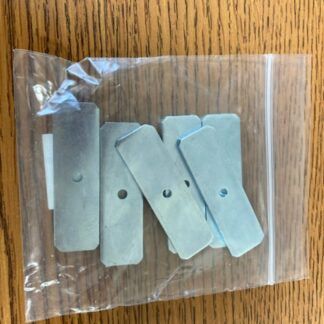 Clock movement seat board plates set of 6
