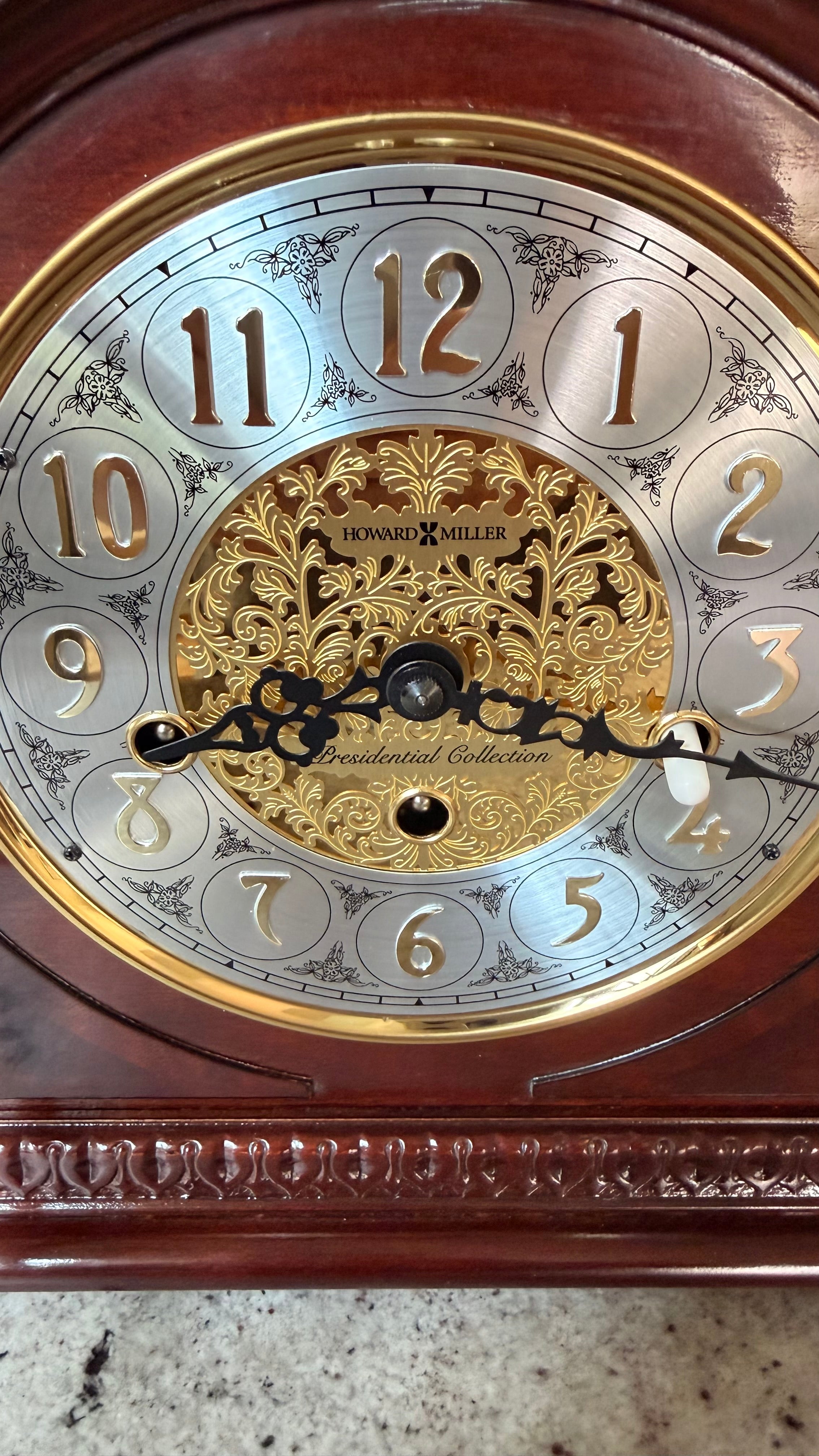 Howard Miller Webster 613-559 Mantel Clock – Brand New | Kieninger Triple Chime