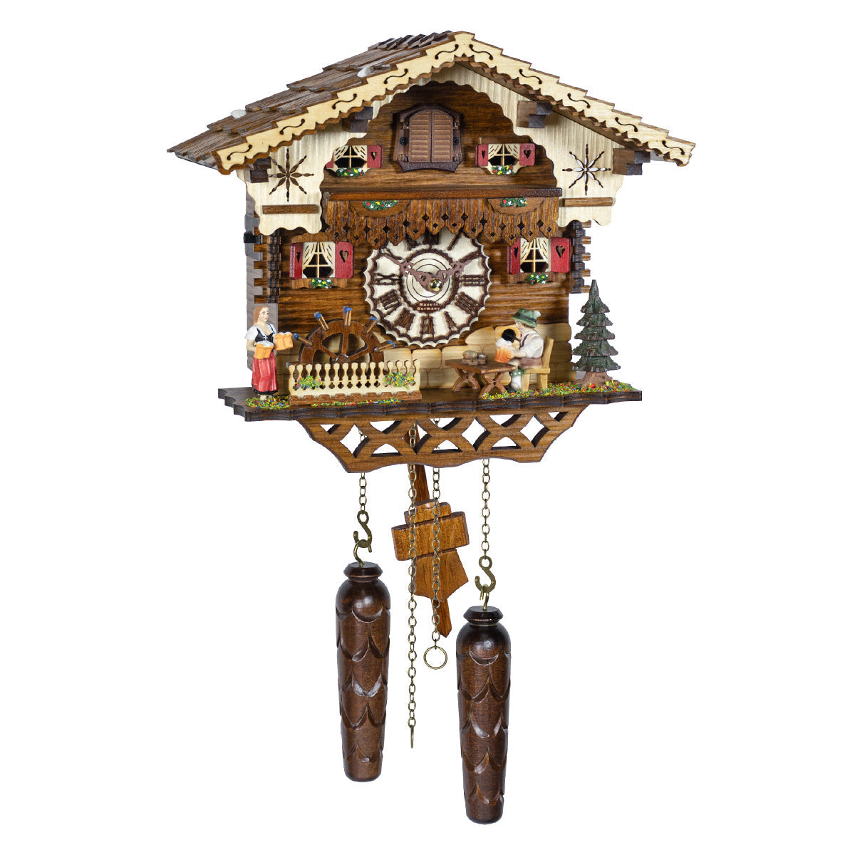 Trenkle Gunter Beer Drinker Musical Cuckoo Clock