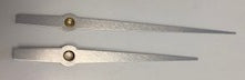 4 1/2 in Minute hand length (overall length is 5 5/8in) - Unique Style hands - Mechanical - For Hermle / Kieninger / New Urg…