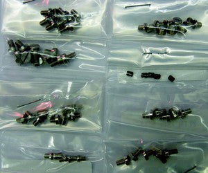 Hermle Screw Assrt. All screws used in all Hermle Movts - 60 pcs assortment – part HSCREW