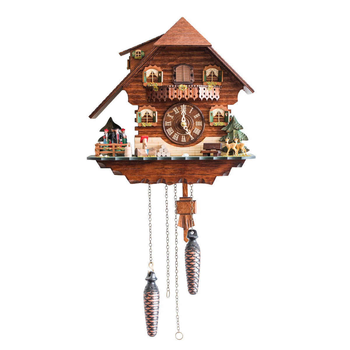 Trenkle Heidelberg Chalet Musical Cuckoo Clock