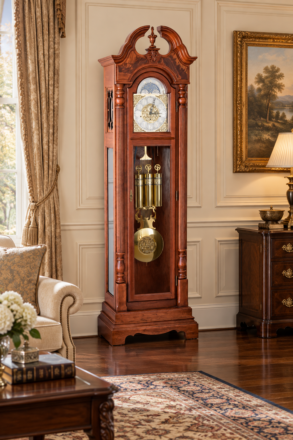 Hermle H. Clay Earles Floor Clock