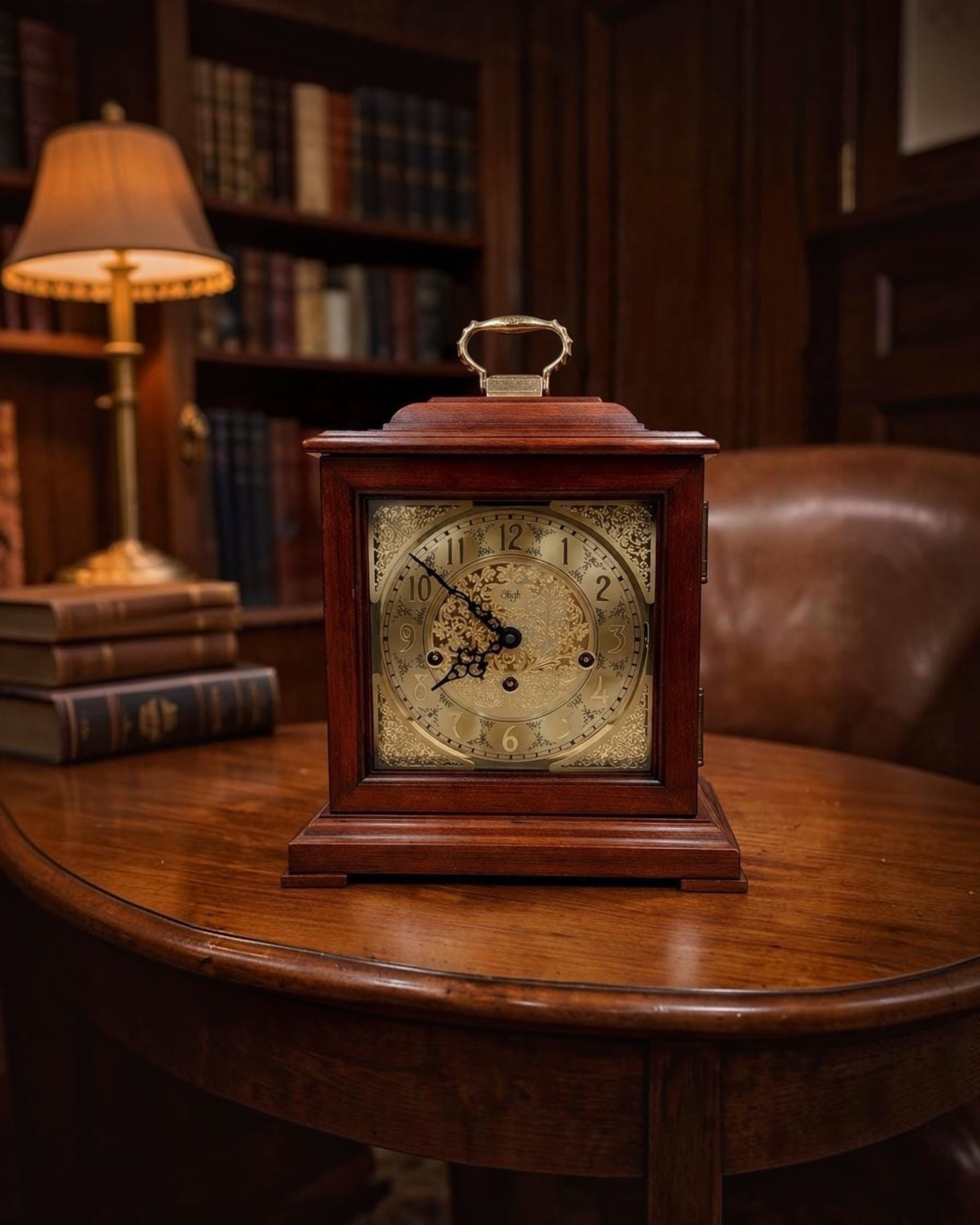Sligh Triple Chime Bracket Clock