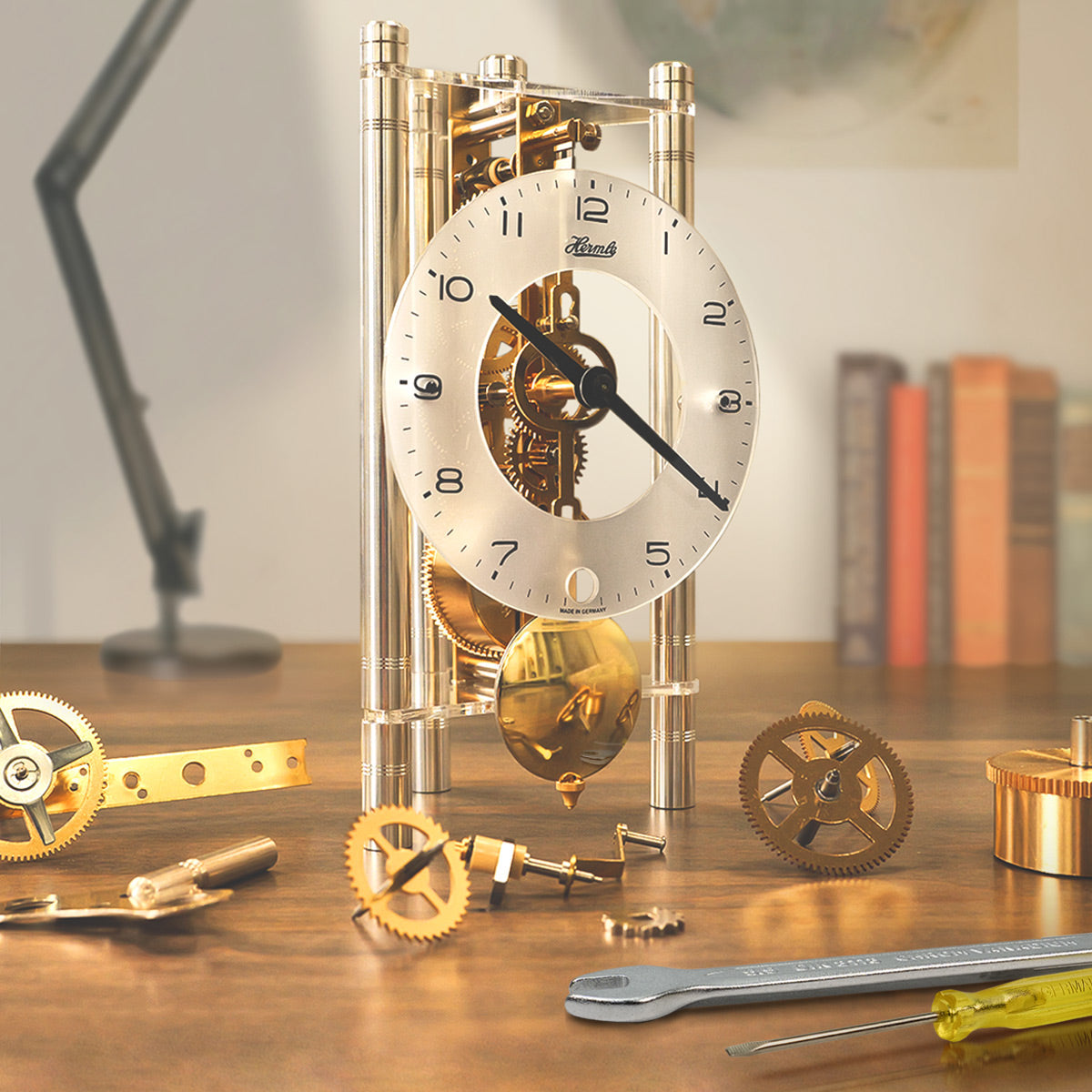 Hermle Lakin Kit Mantel Clock
