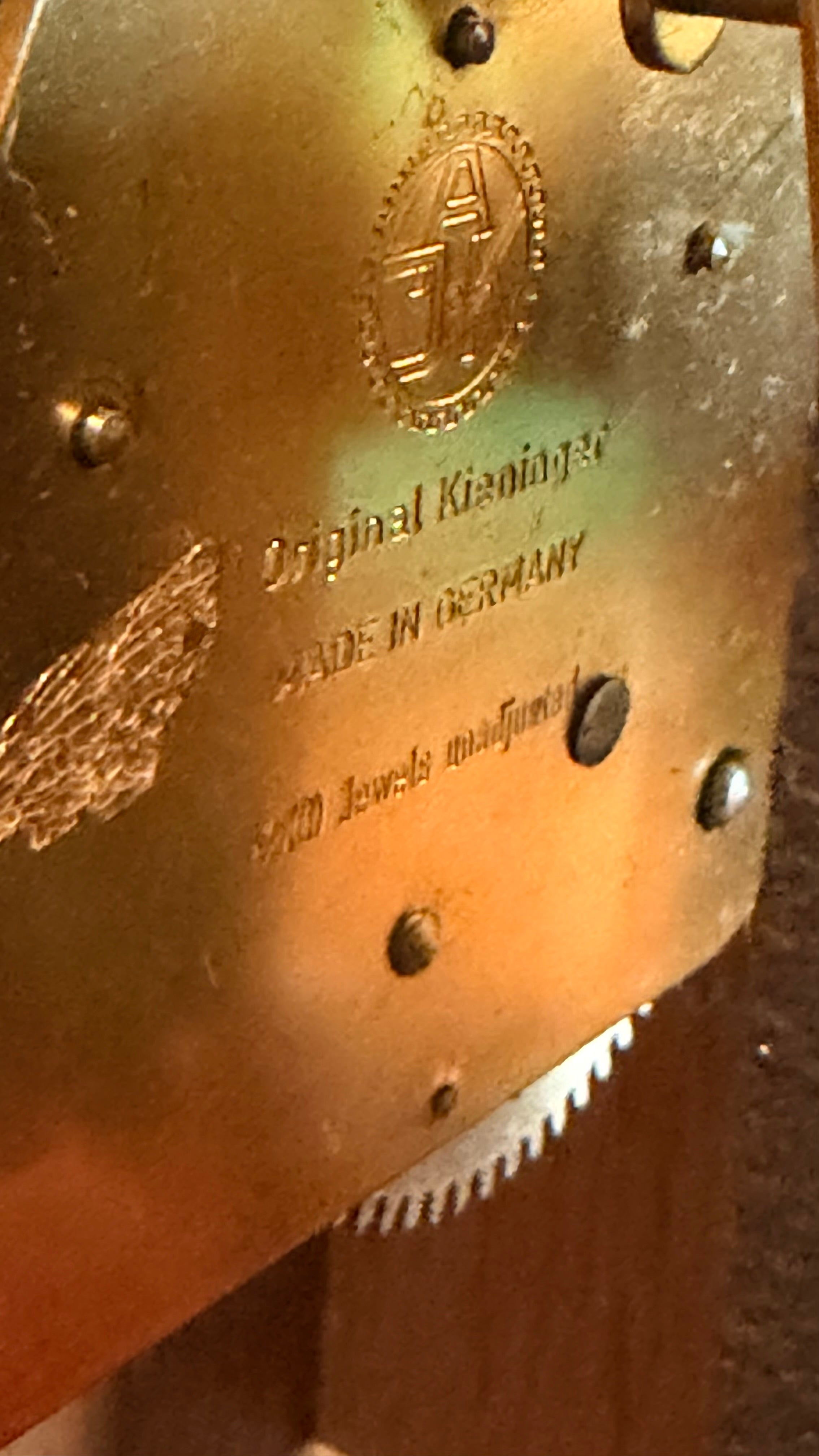 Stickley Oak Arts & Crafts Corner Clock – detail image 12