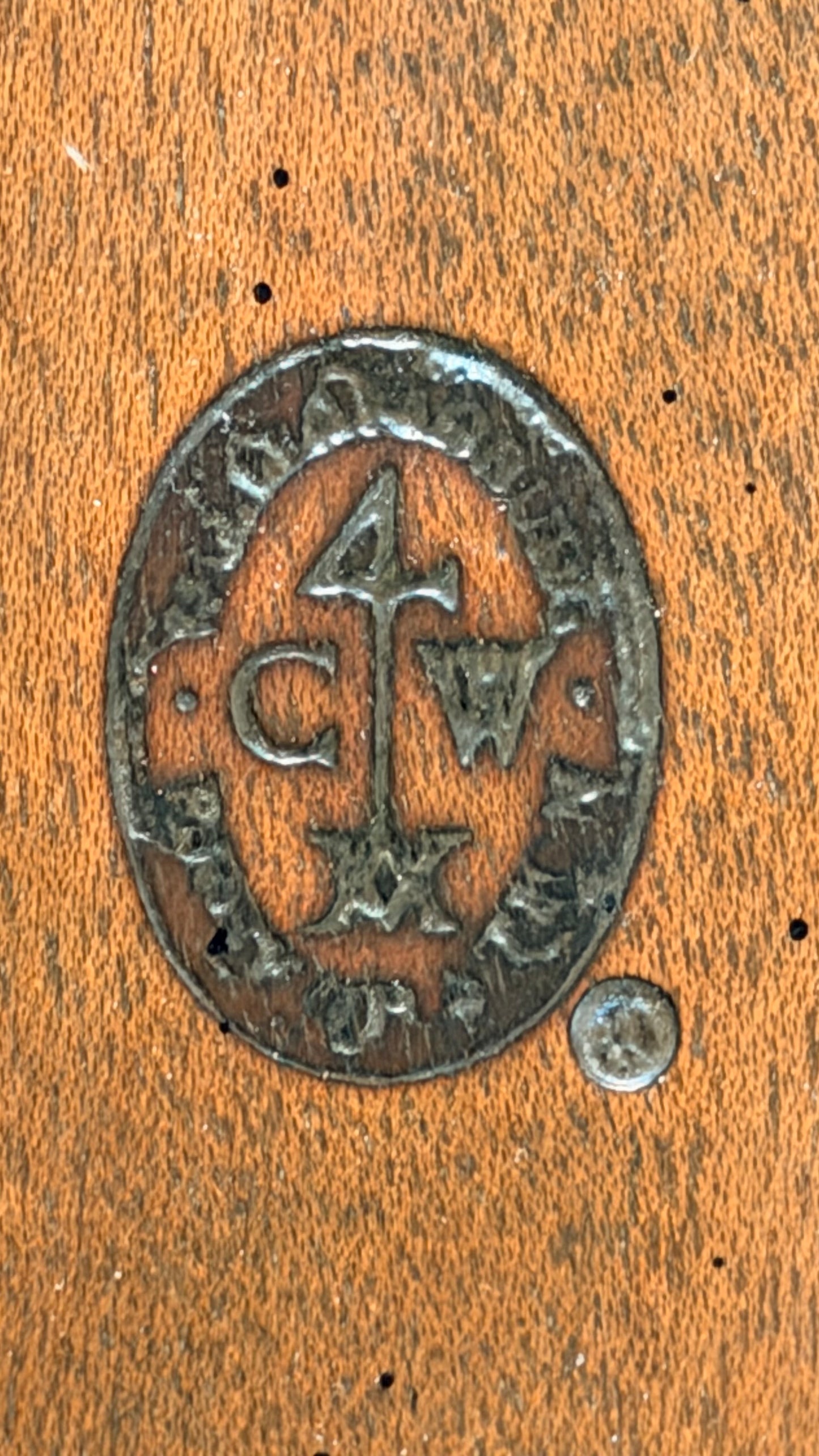 Chelsea Williamsburg Restoration Wythe House Mantel Clock Working Perfectly With Original Key