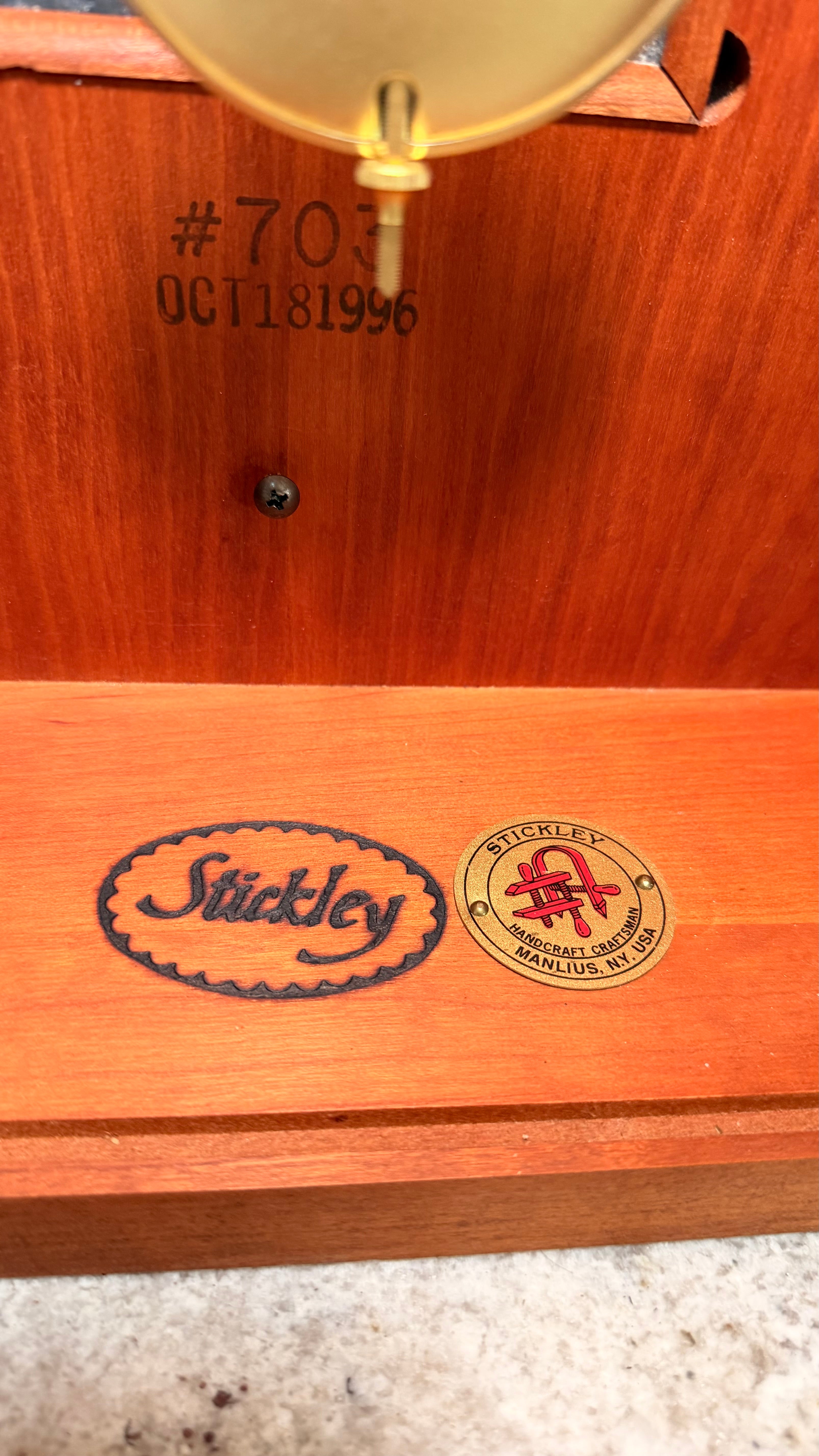 Stickley Prairie Mantel Clock – detail image 19