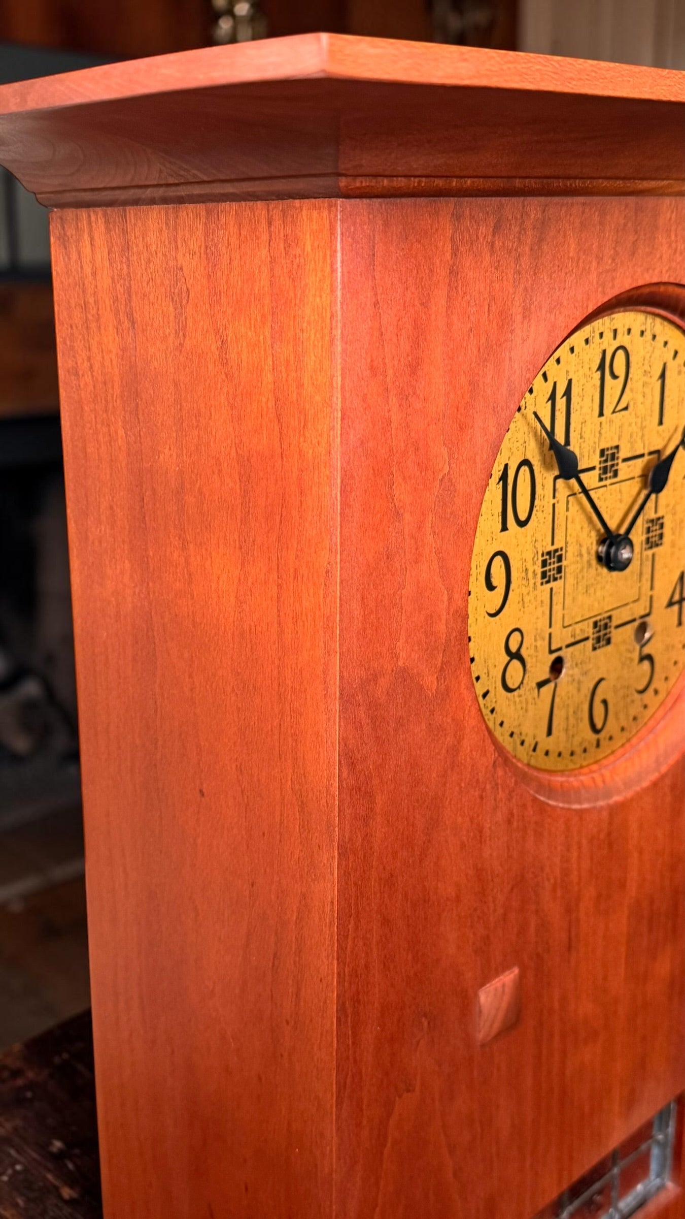 Stickley Prairie Mantel Clock – detail image 3