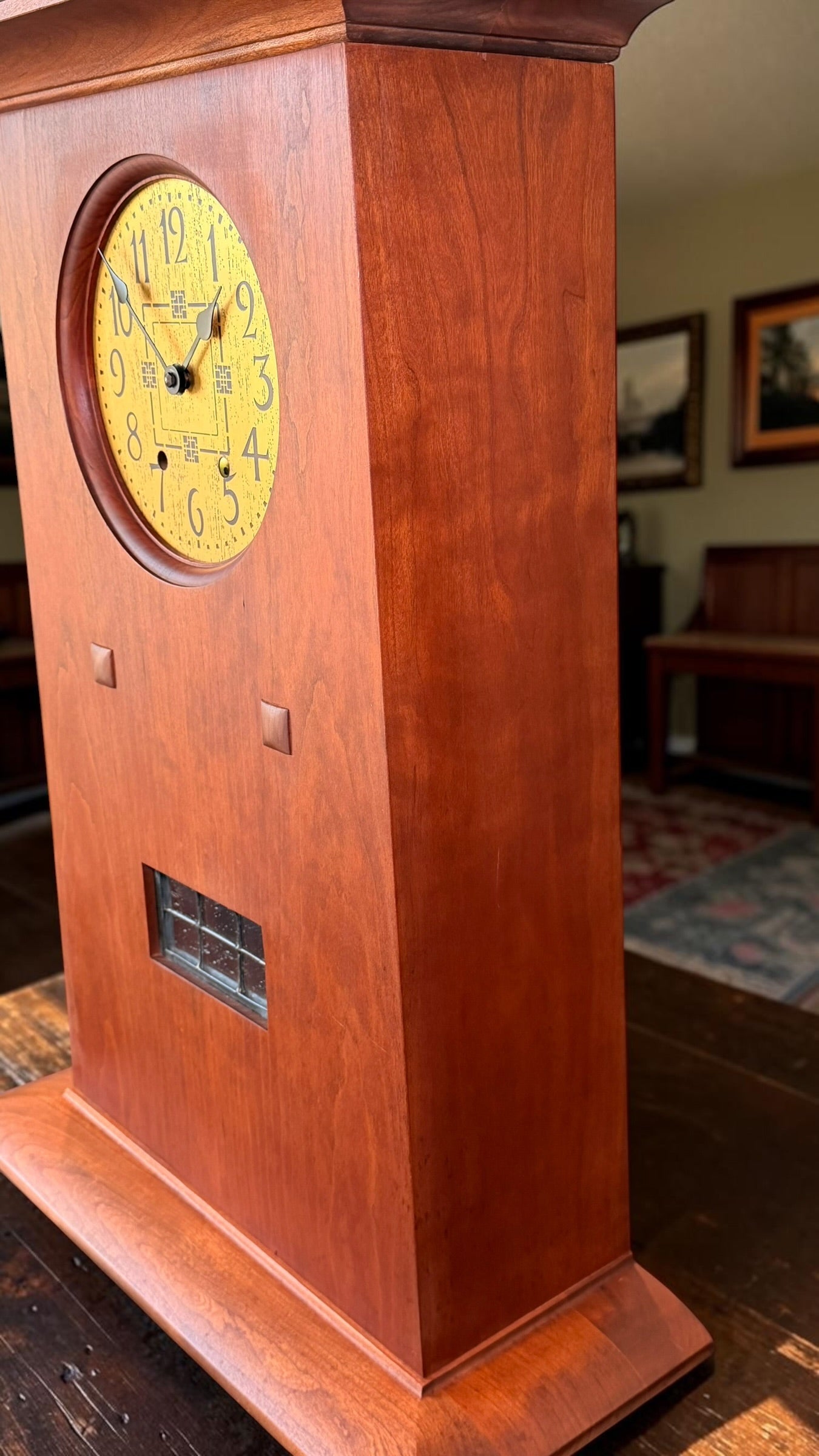 Stickley Prairie Mantel Clock – detail image 4
