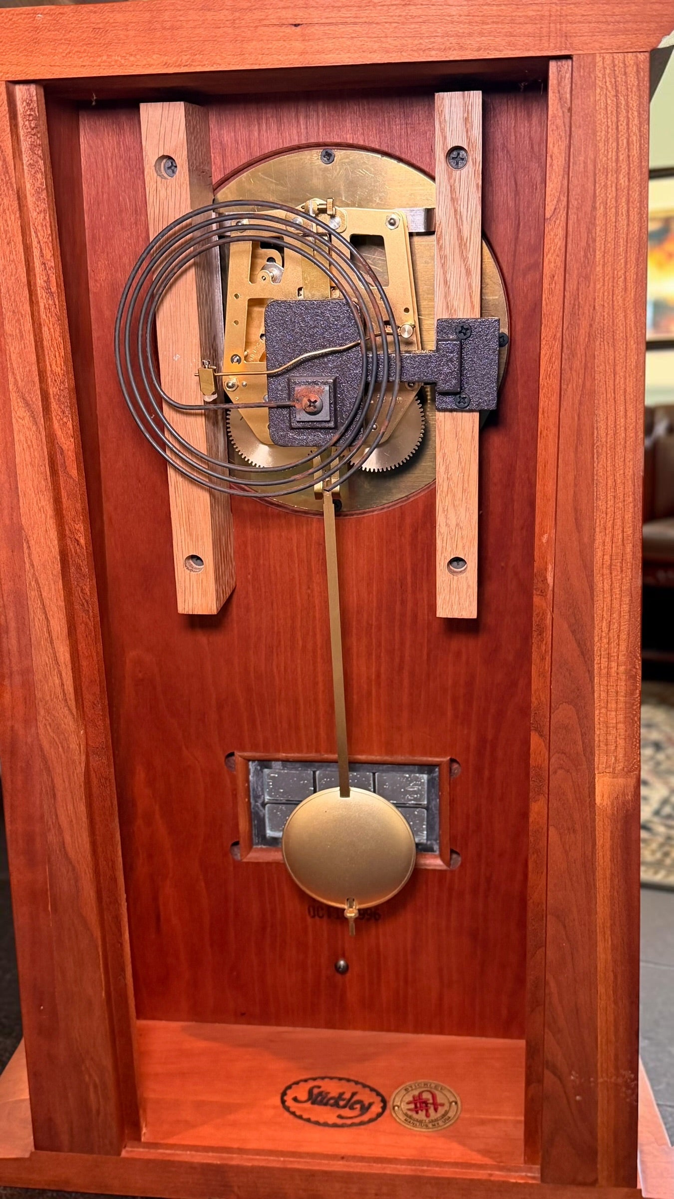 Stickley Prairie Mantel Clock – detail image 9