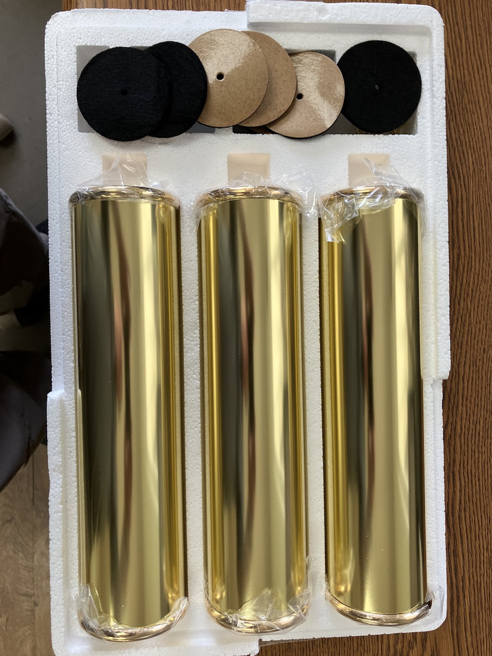 Complete clock weight set