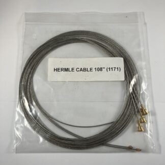 Hermle 1161 AS 75" Stainless Steel Clock Cable Set with Ends