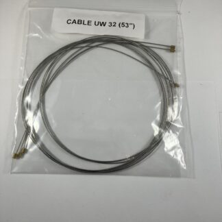 Urgos stainless steel clock movement cable set with ends