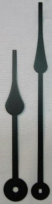 6 3/8in Minute hand length - Spade Style Hands - For Quartz High Torque only – part IQHT65S