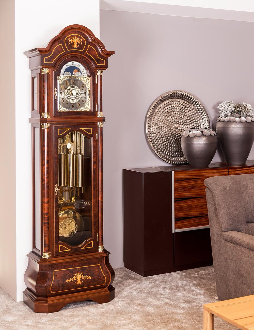 Kieninger 0138-82-05 Floor Clock – view 3
