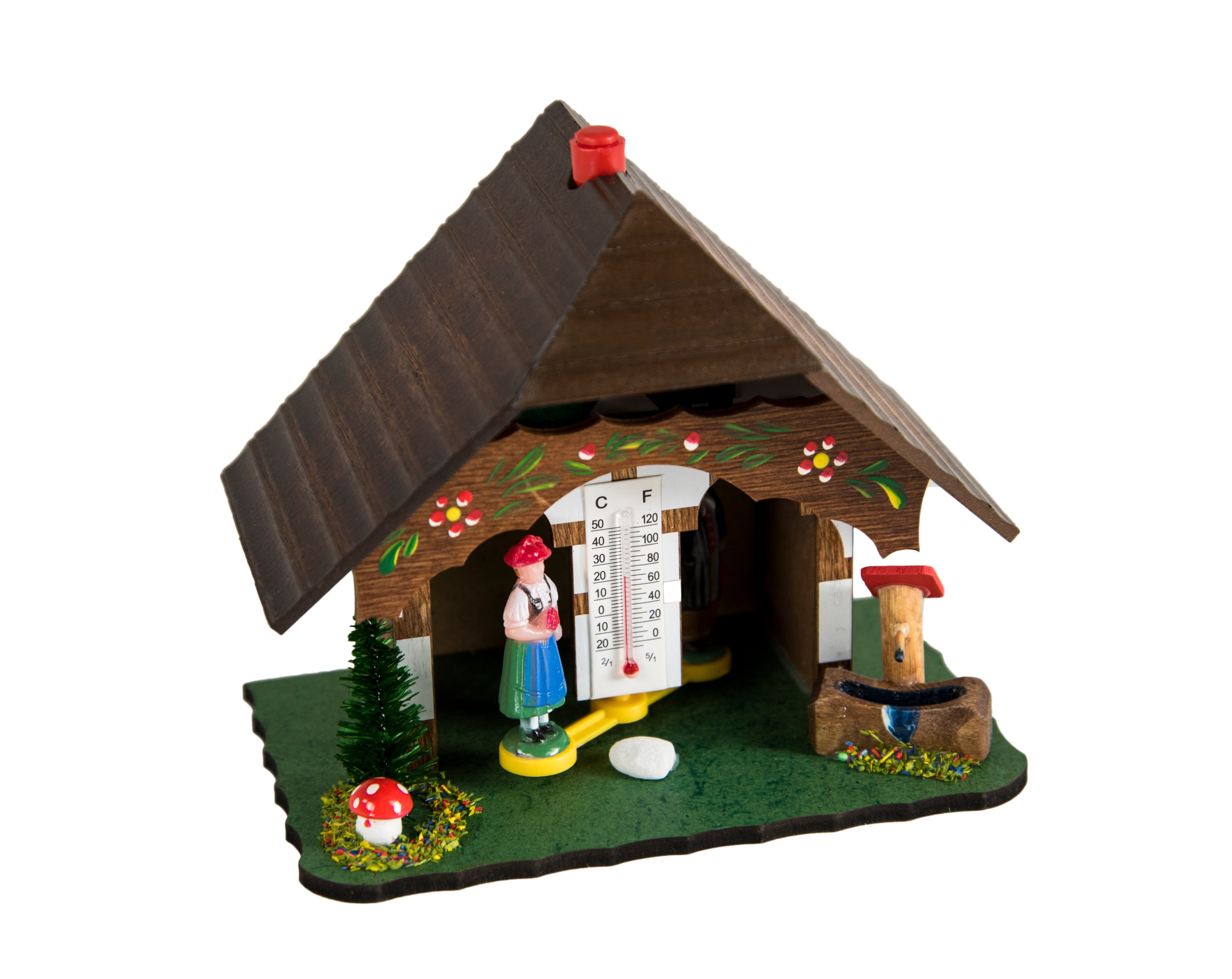 Hermle Meissen Weather Station additional view