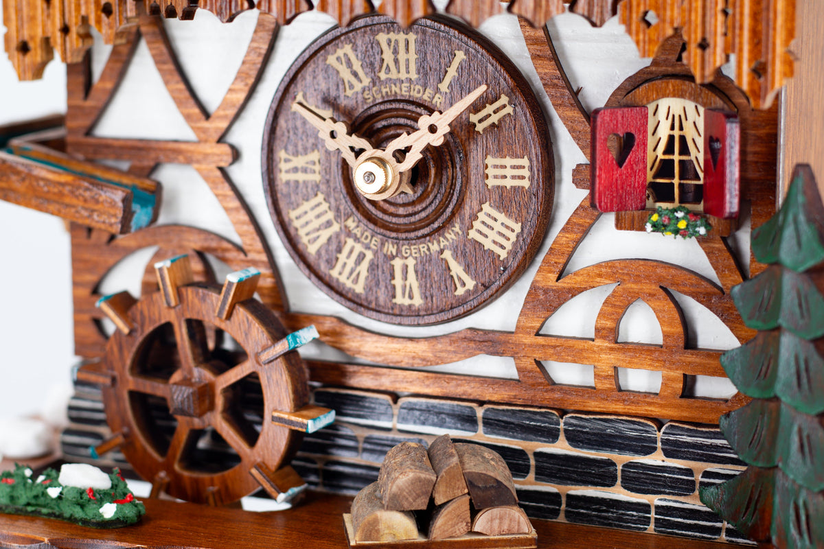 Anton Schneider MT 764/10 Mill Cottage cuckoo clock, additional view
