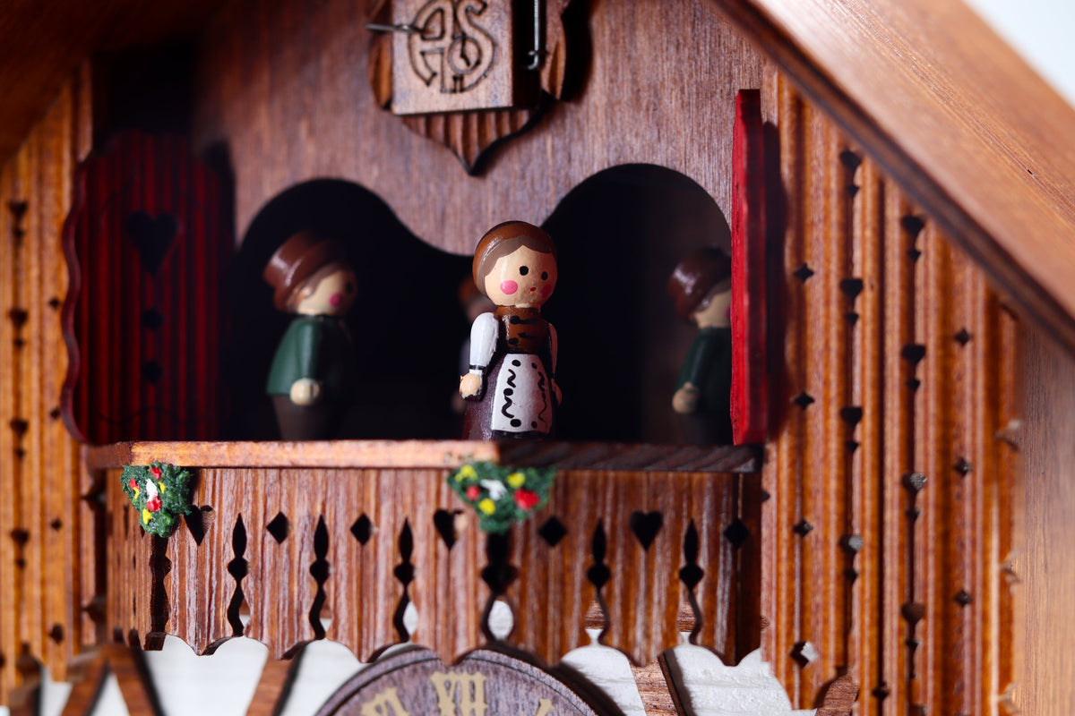 Anton Schneider MT 764/10 Mill Cottage cuckoo clock, additional view