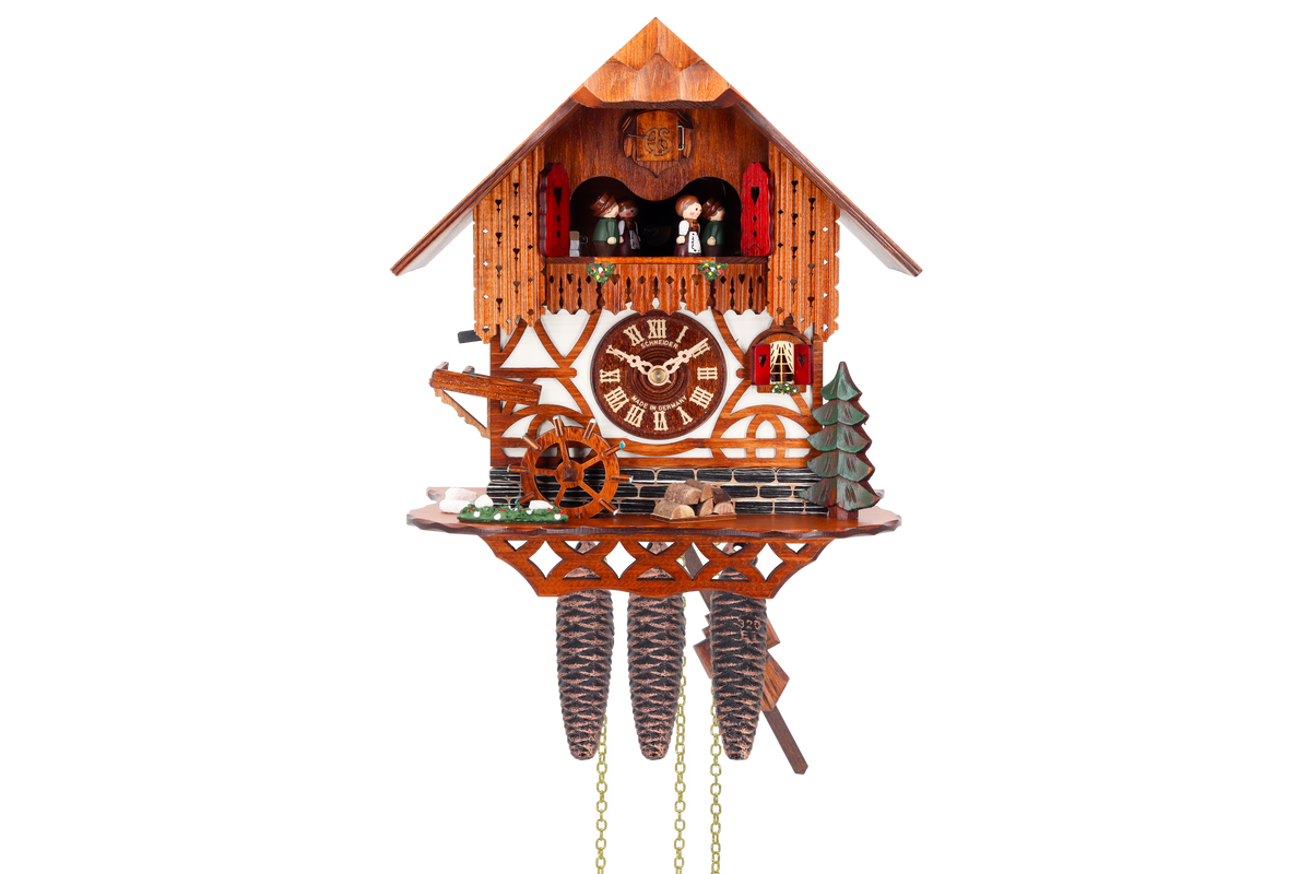 Anton Schneider MT 764/10 Mill Cottage cuckoo clock, additional view
