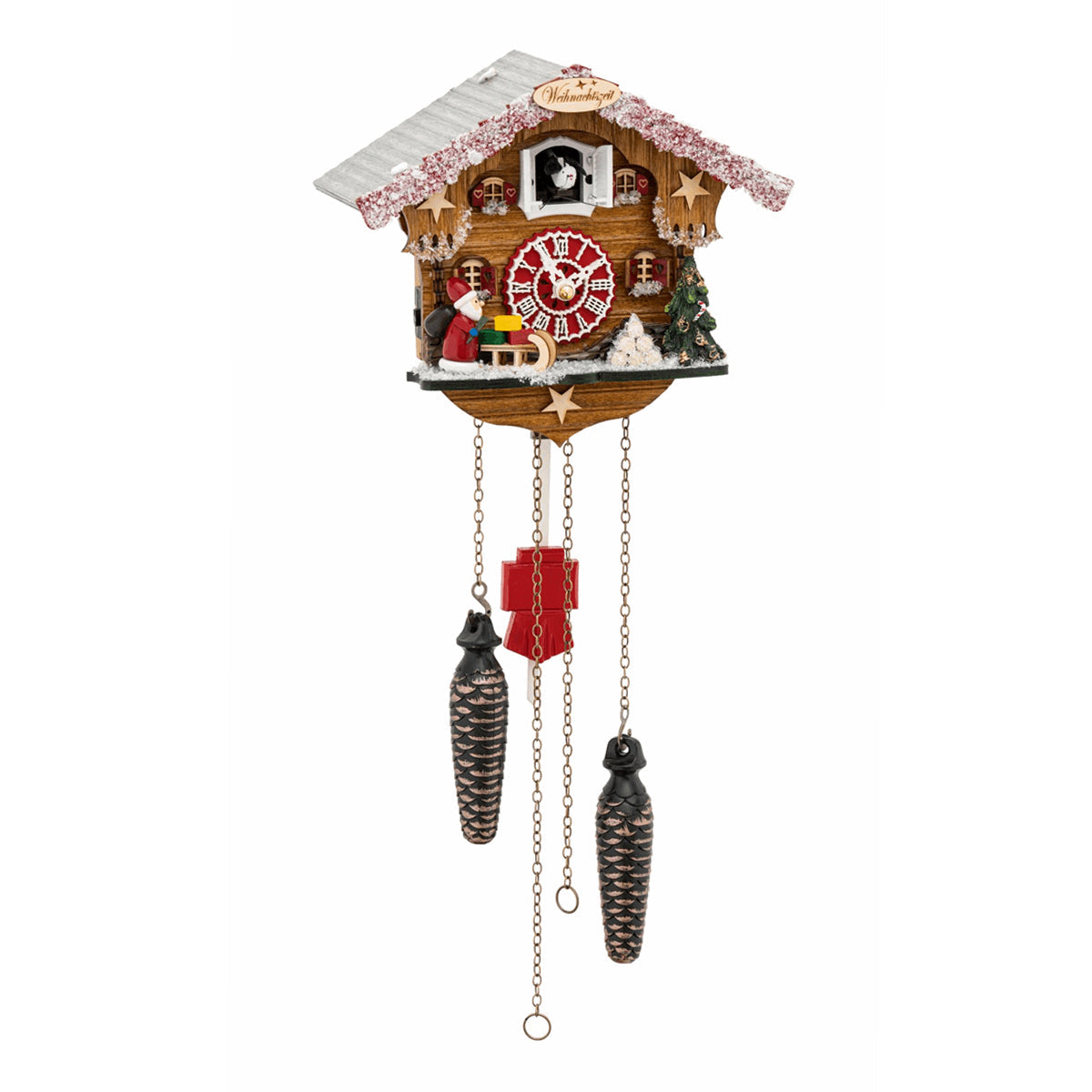 Trenkle Noelle Christmas Cuckoo Clock - view 2