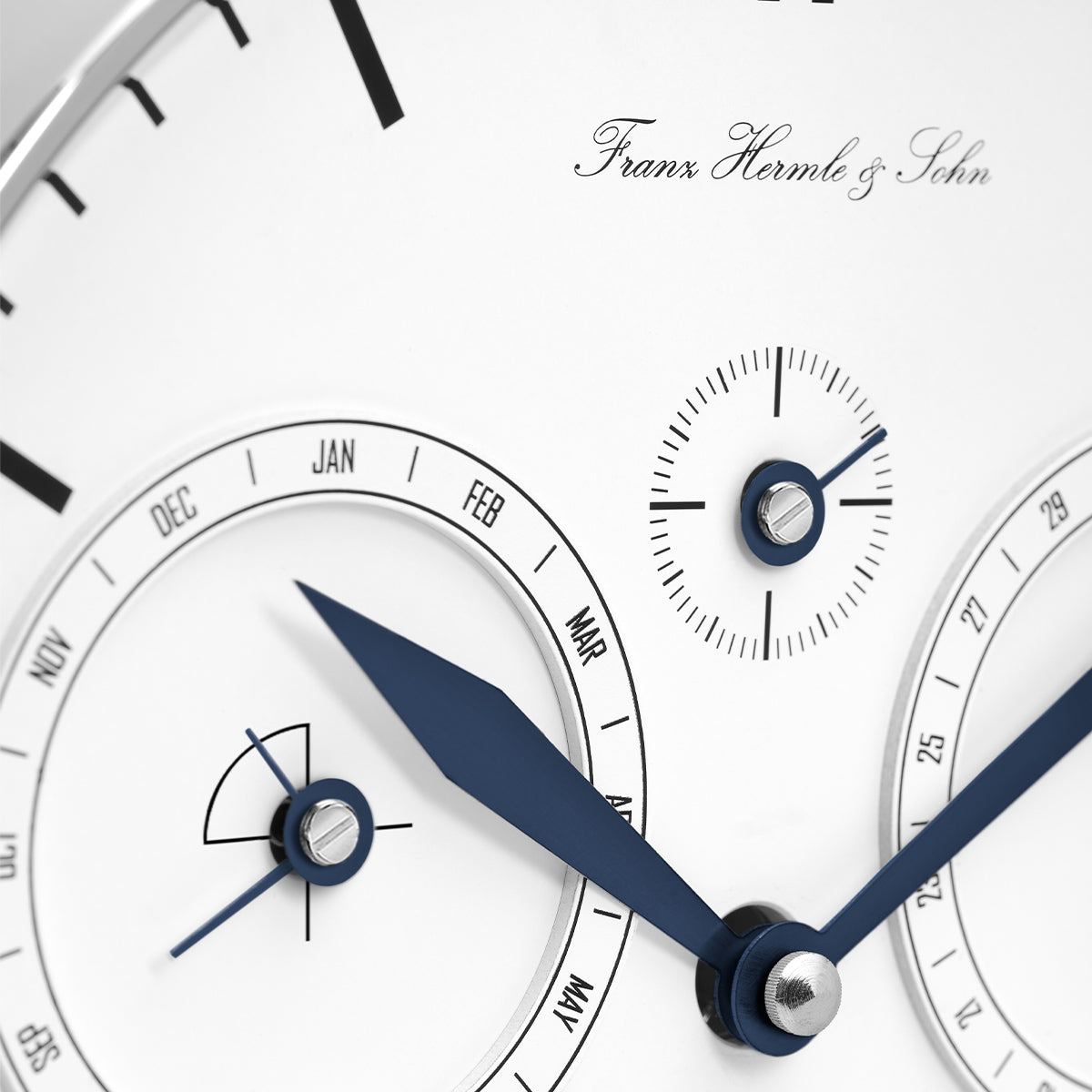 Hermle Perpetual Calendar Mantel Clock