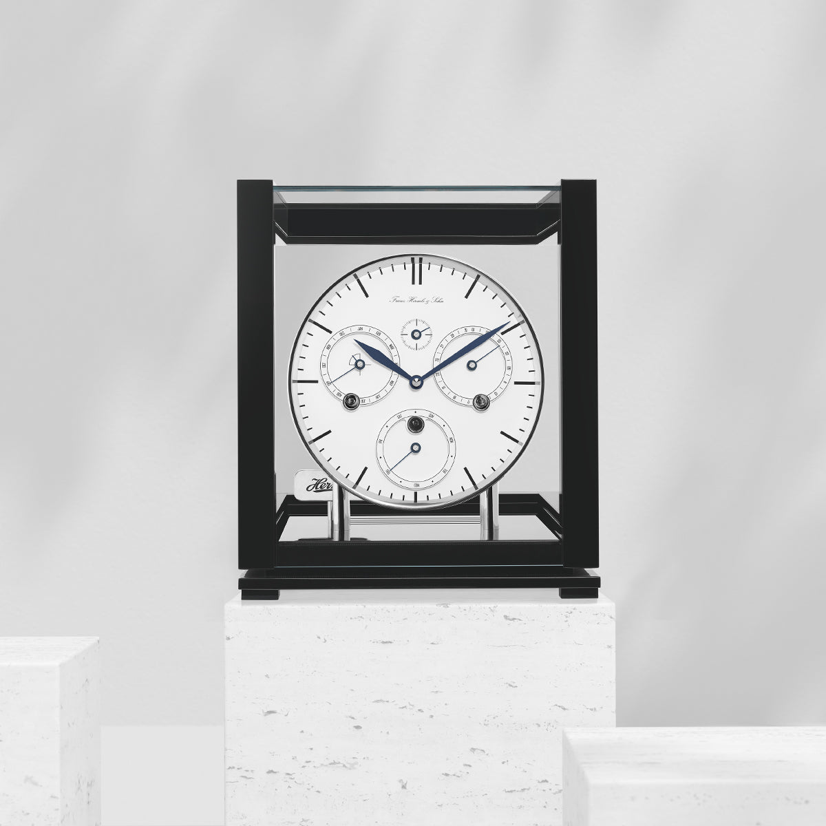 Hermle Perpetual Calendar Mantel Clock