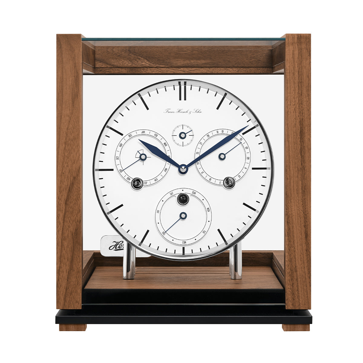 Hermle Perpetual Calendar Mantel Clock