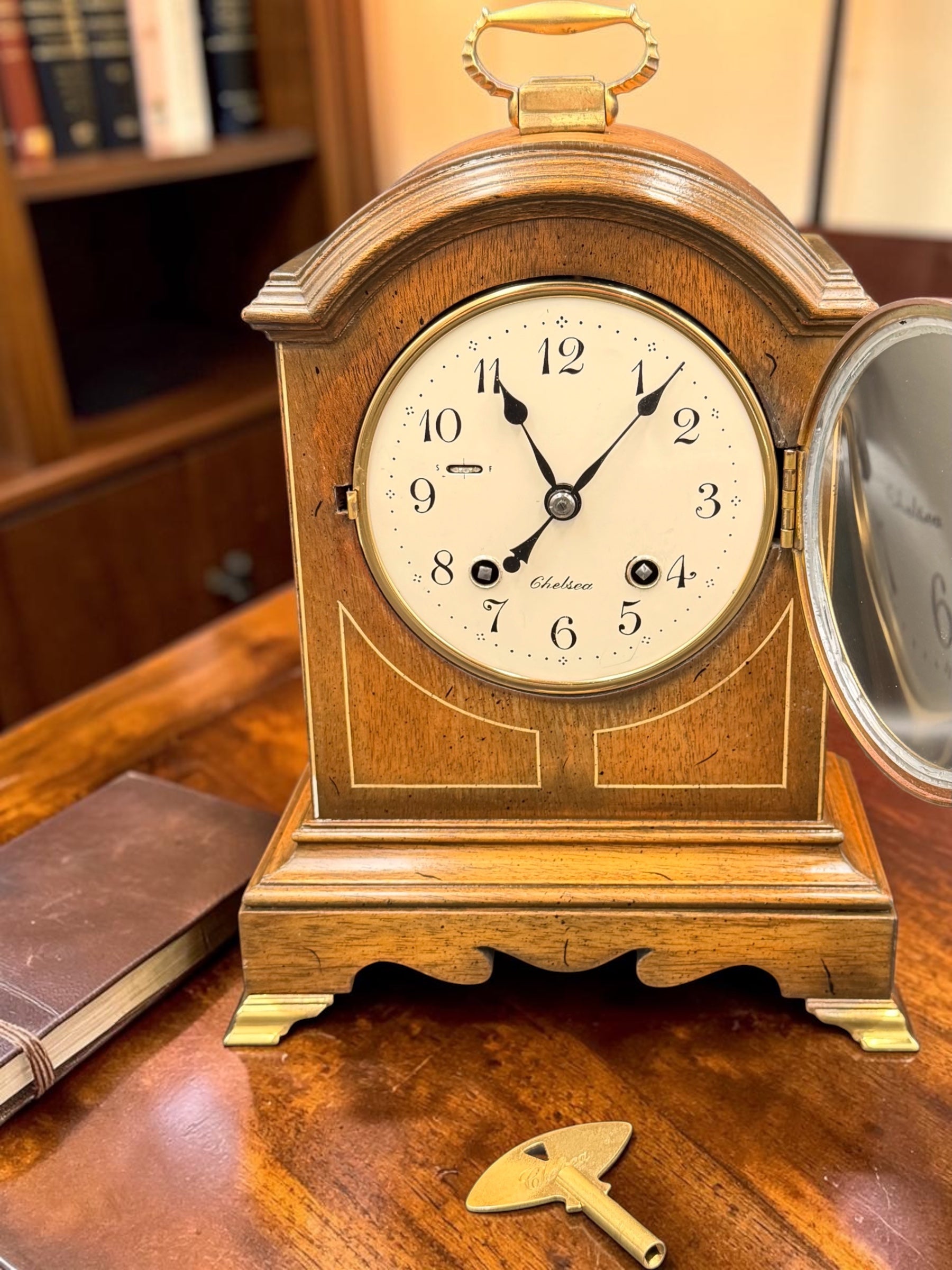Chelsea Williamsburg Wythe House Mantel Clock – detail image 4