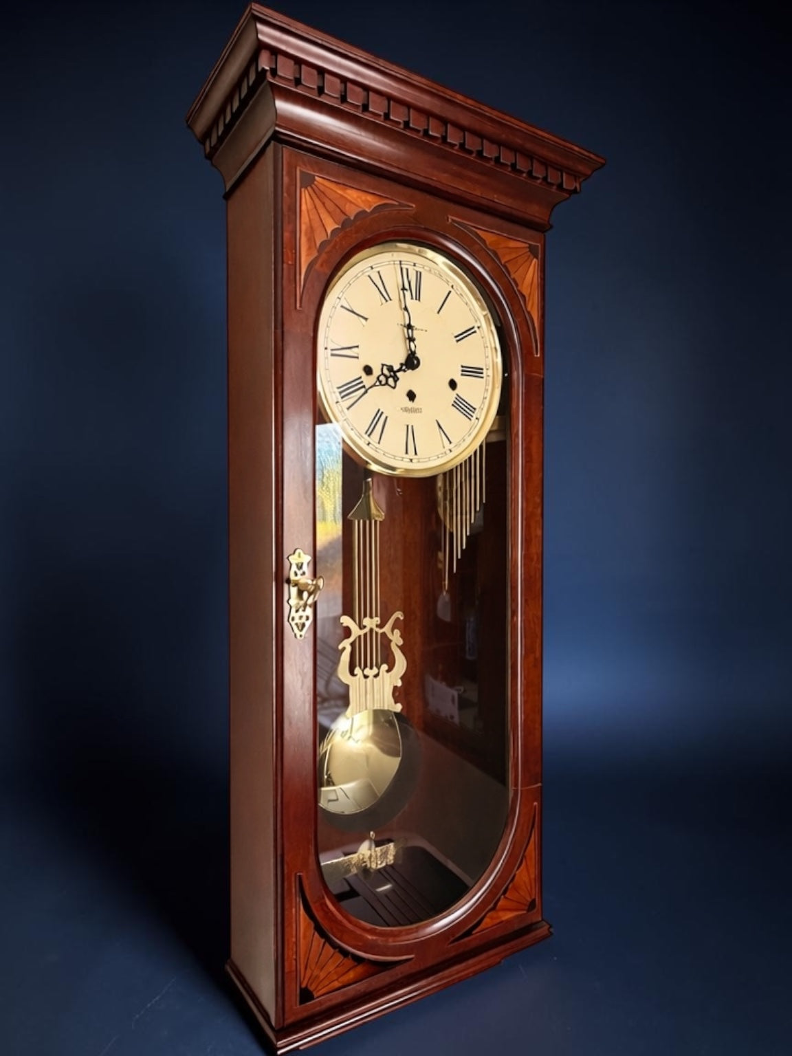 Howard Miller Lewis Wall Clock – New in Box Kieninger Triple Chime