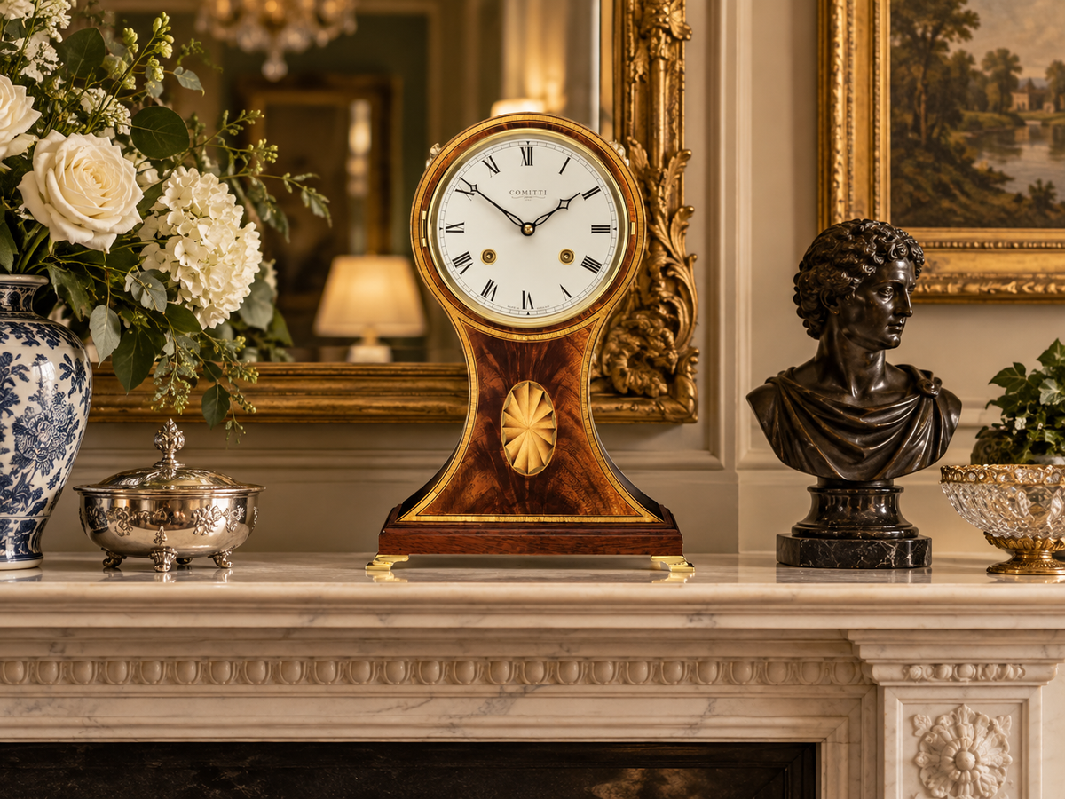 The Regency Balloon Mantel Clock – Bell Strike