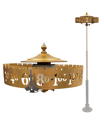 Weems & Plath Conant Jeffersonian Drum Thermometer, Fahrenheit