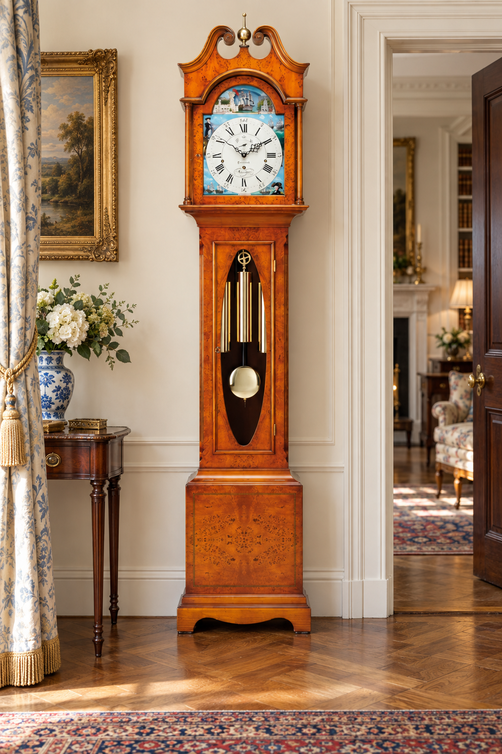 The Trafalgar Longcase Clock