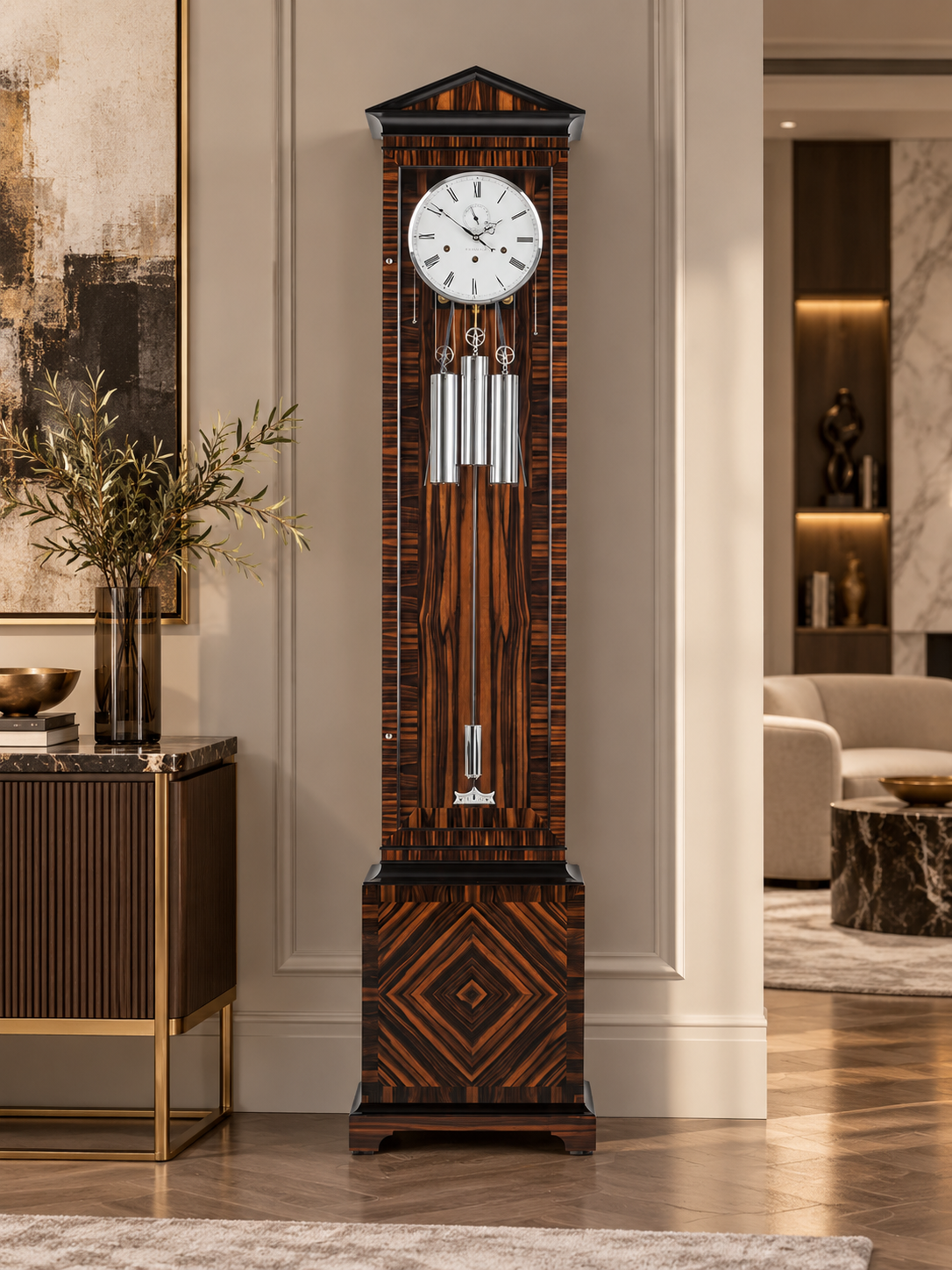 The Vienna Longcase Clock – Makassar