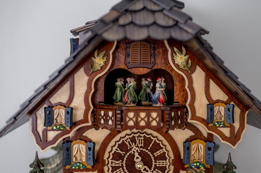 Trenkle Werner Chalet Musical Cuckoo Clock with Dancers - view 2