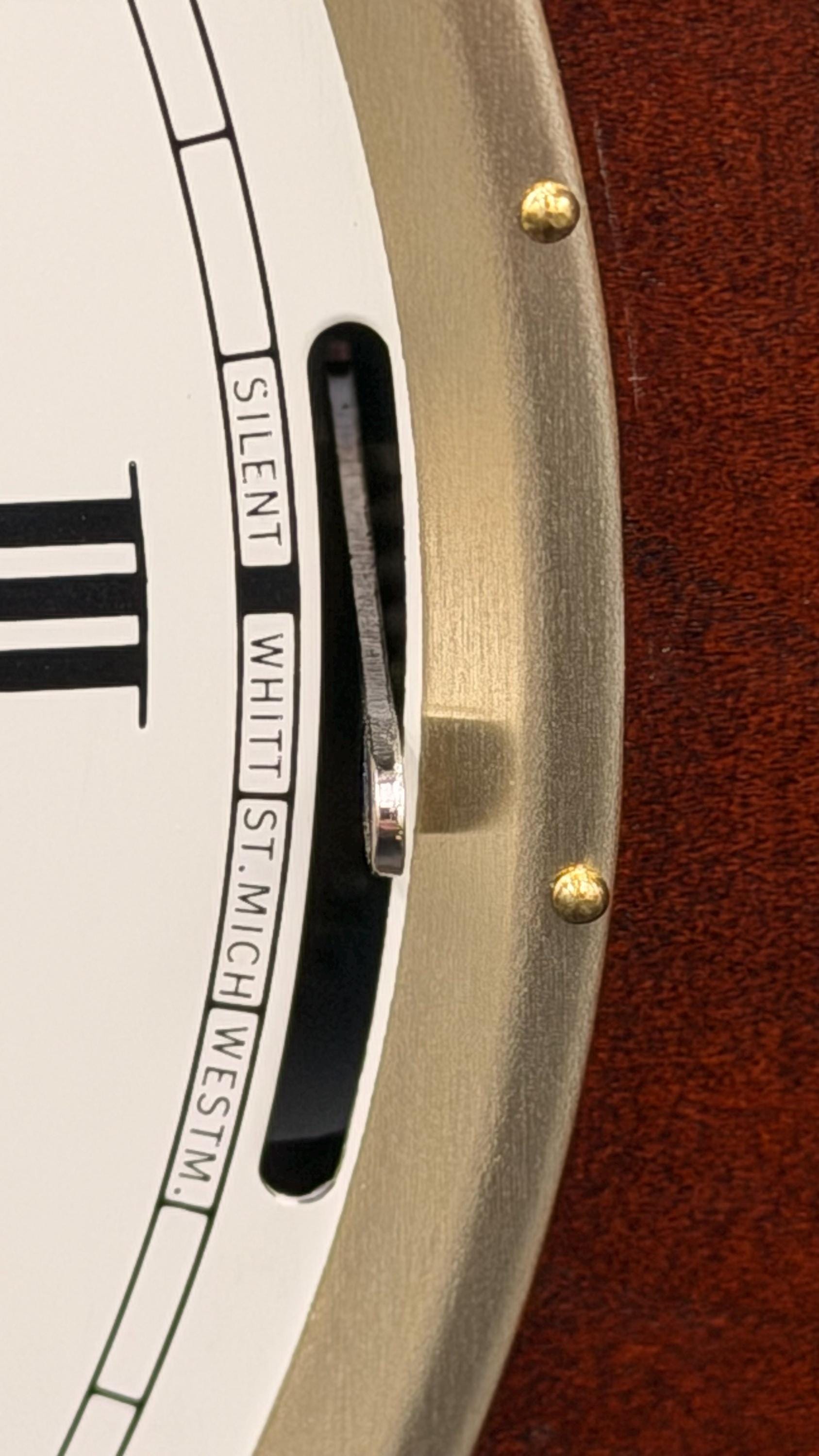 Howard Miller Mahogany Mantel Clock – Hermle Triple Chime Movement