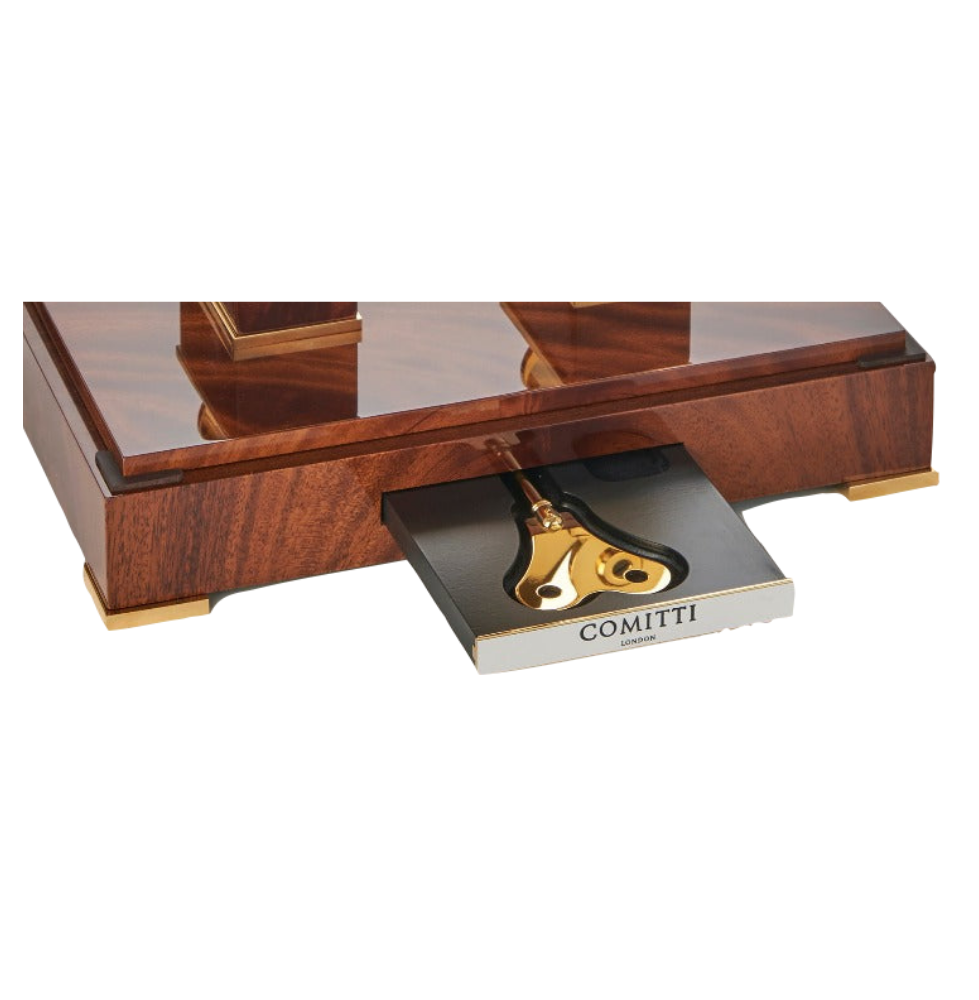 Comitti The Navigator – Gold & Mahogany – product view 6